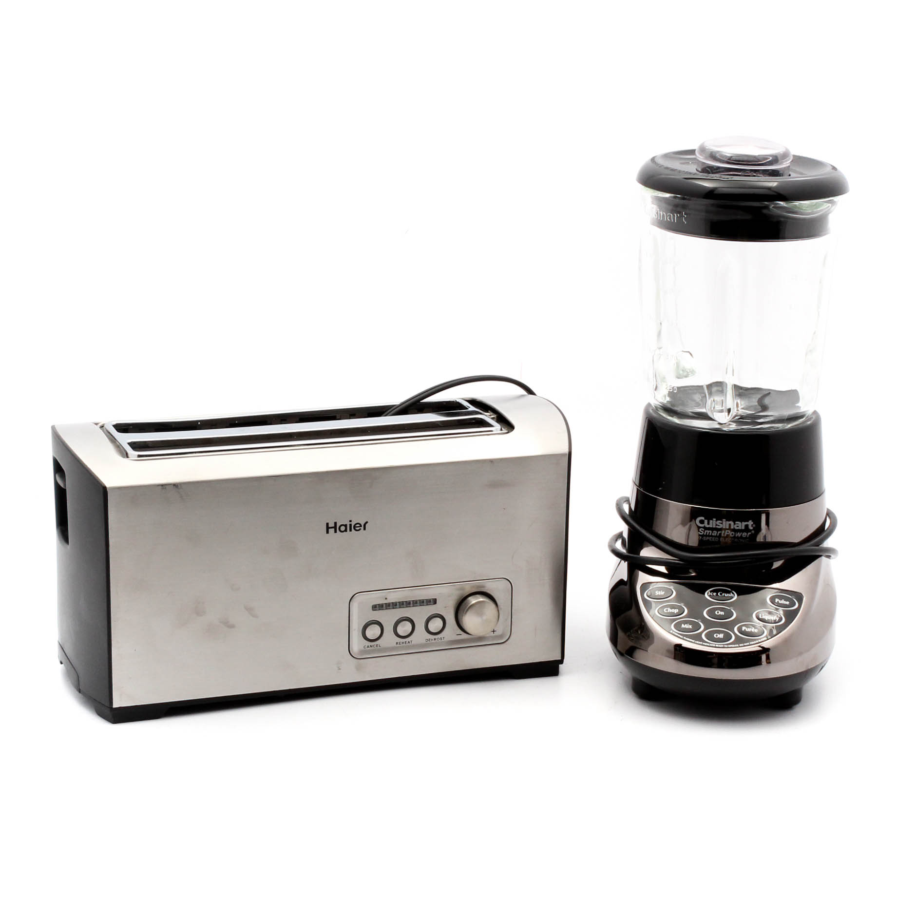 Cuisinart SmartPower Blender and Haier Toaster