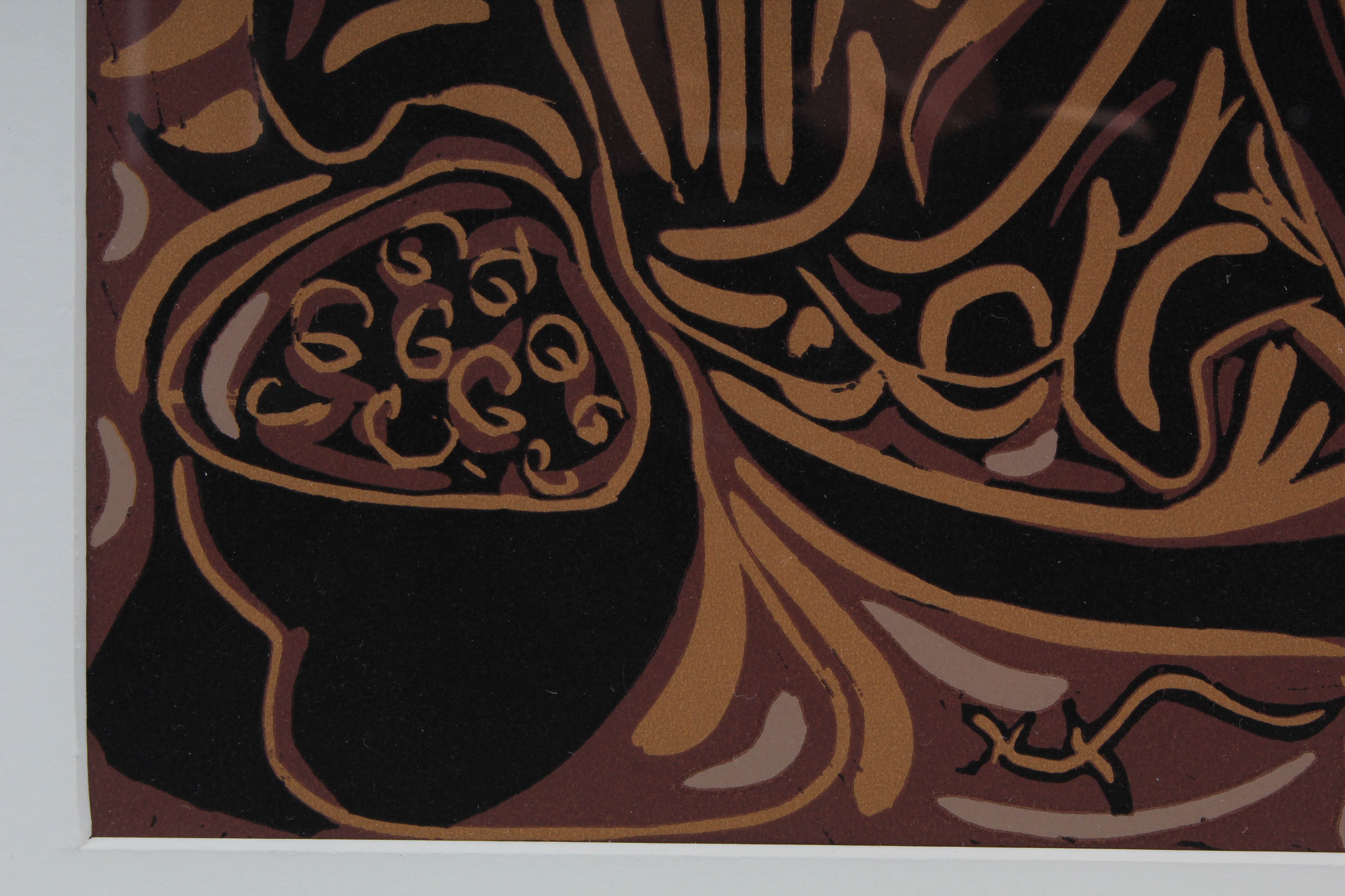 Pablo Picasso Color Linoleum Cut "After the Vintage"