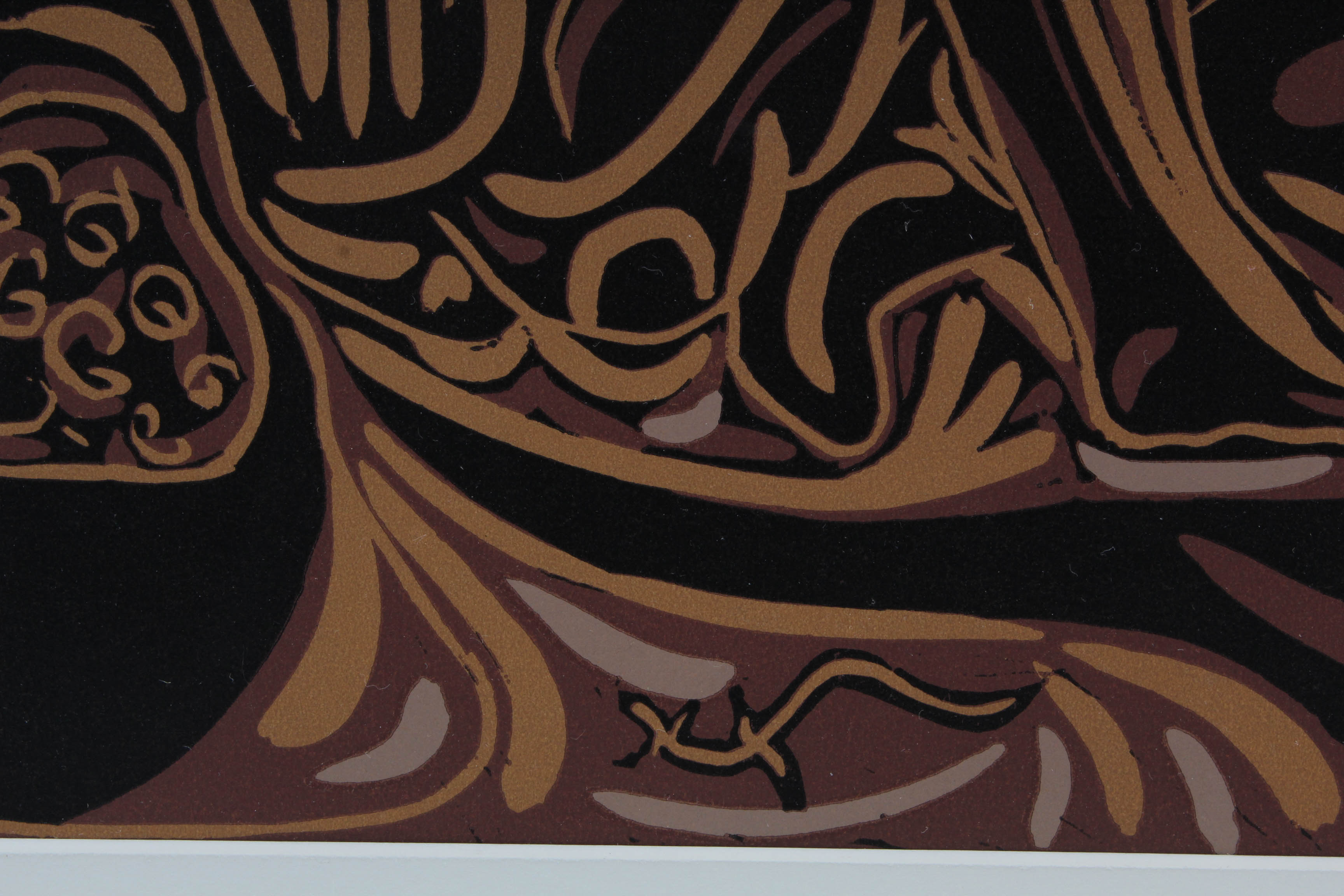 Pablo Picasso Color Linoleum Cut "After the Vintage"