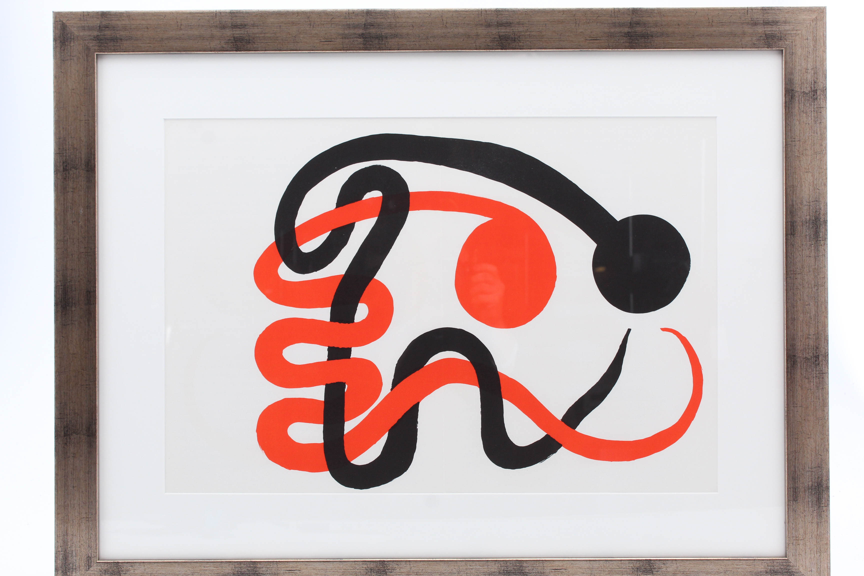 Alexander Calder Double-Page Lithograph for "Derriere le Miroir", 1973