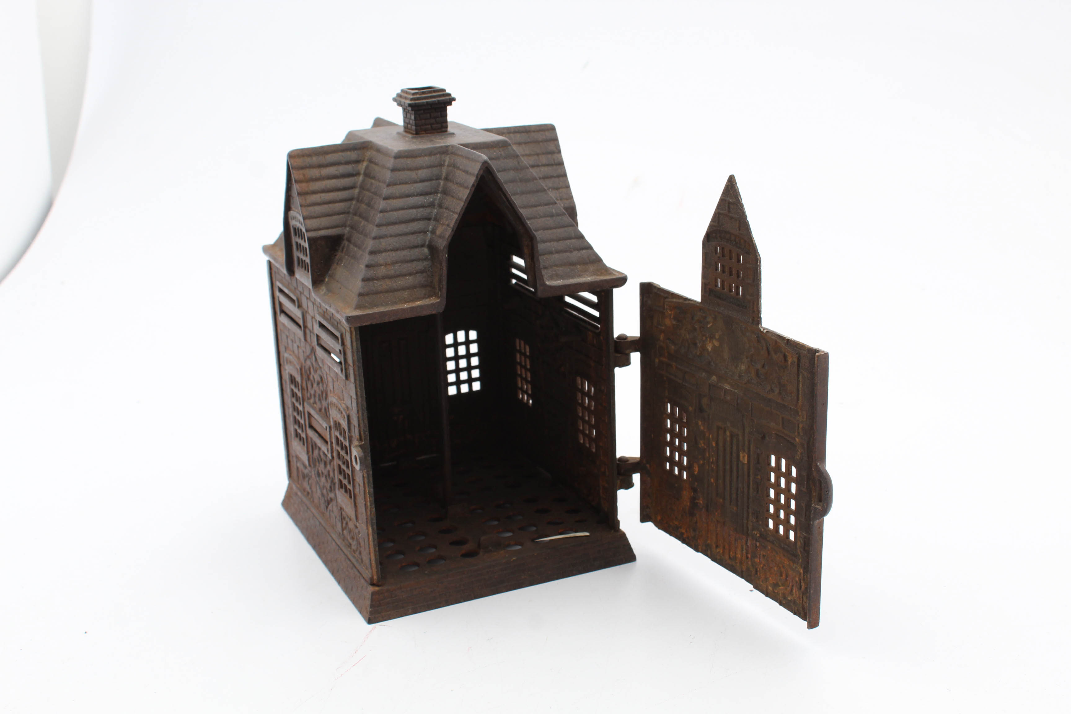 Large Cast Iron Bank "Equitable Loan & Savings Ass'n of Dayton O."