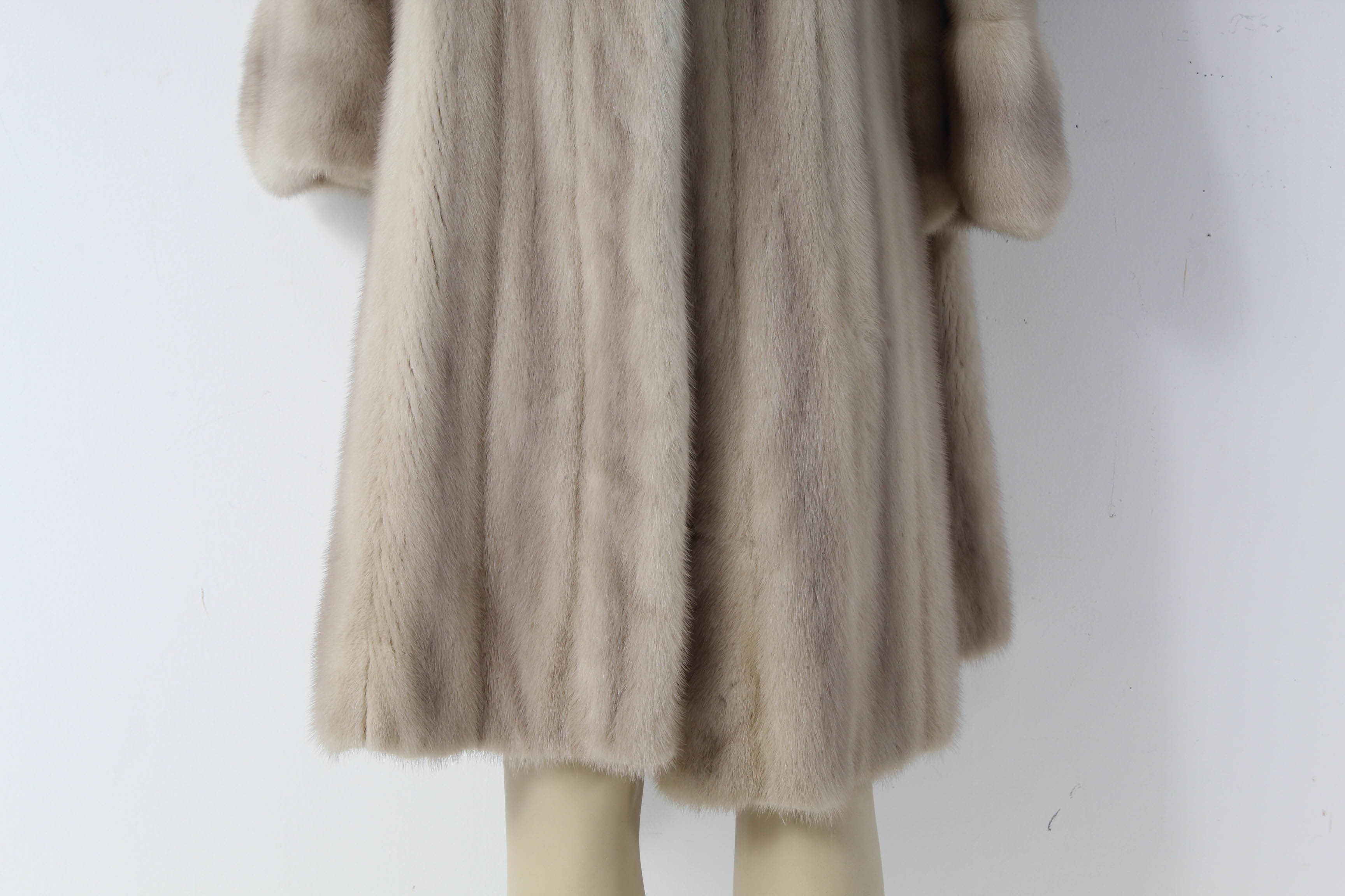 Vintage Tourmaline Mink Fur Swing Coat