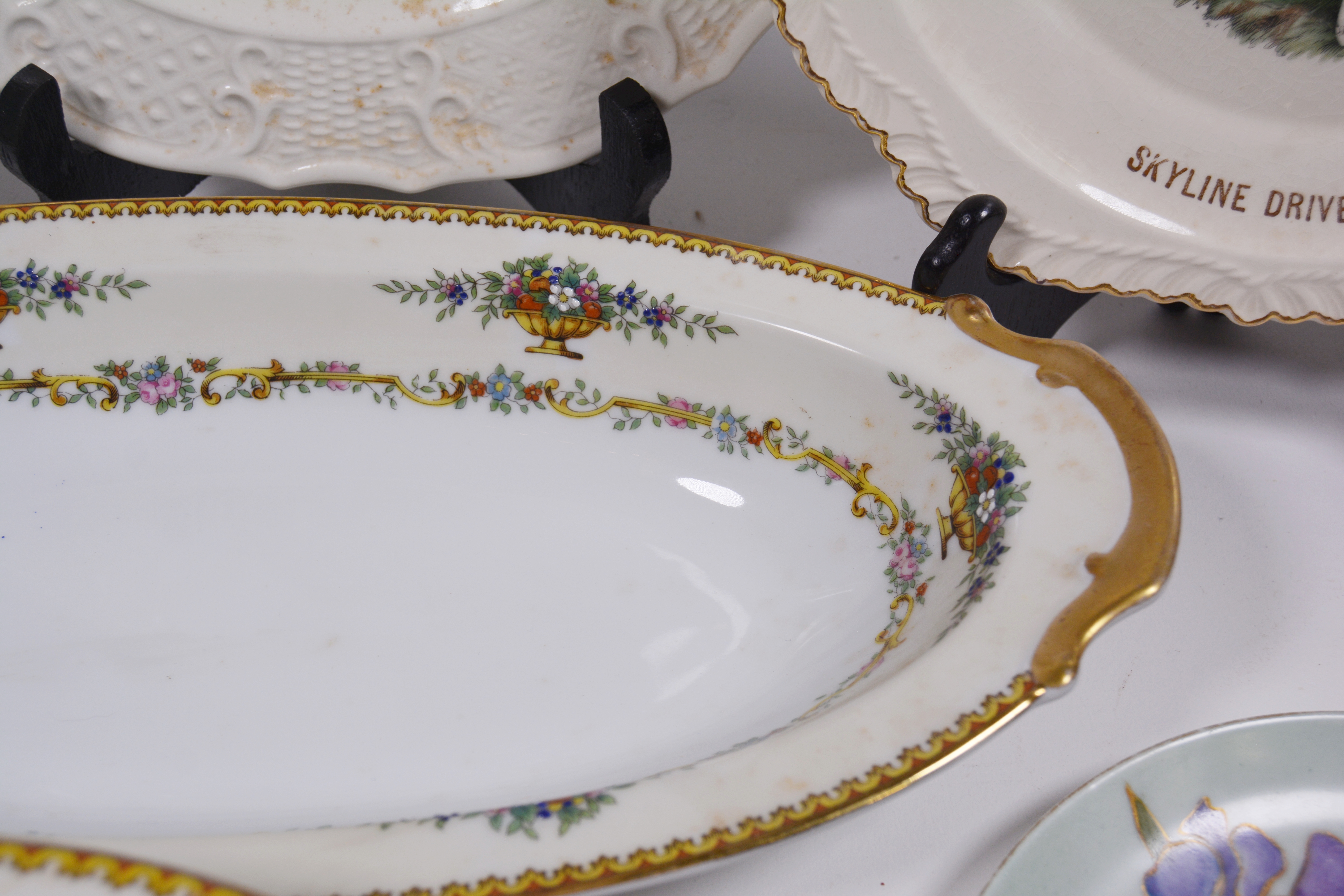 Vintage Porcelain Plate and Bowl Collection