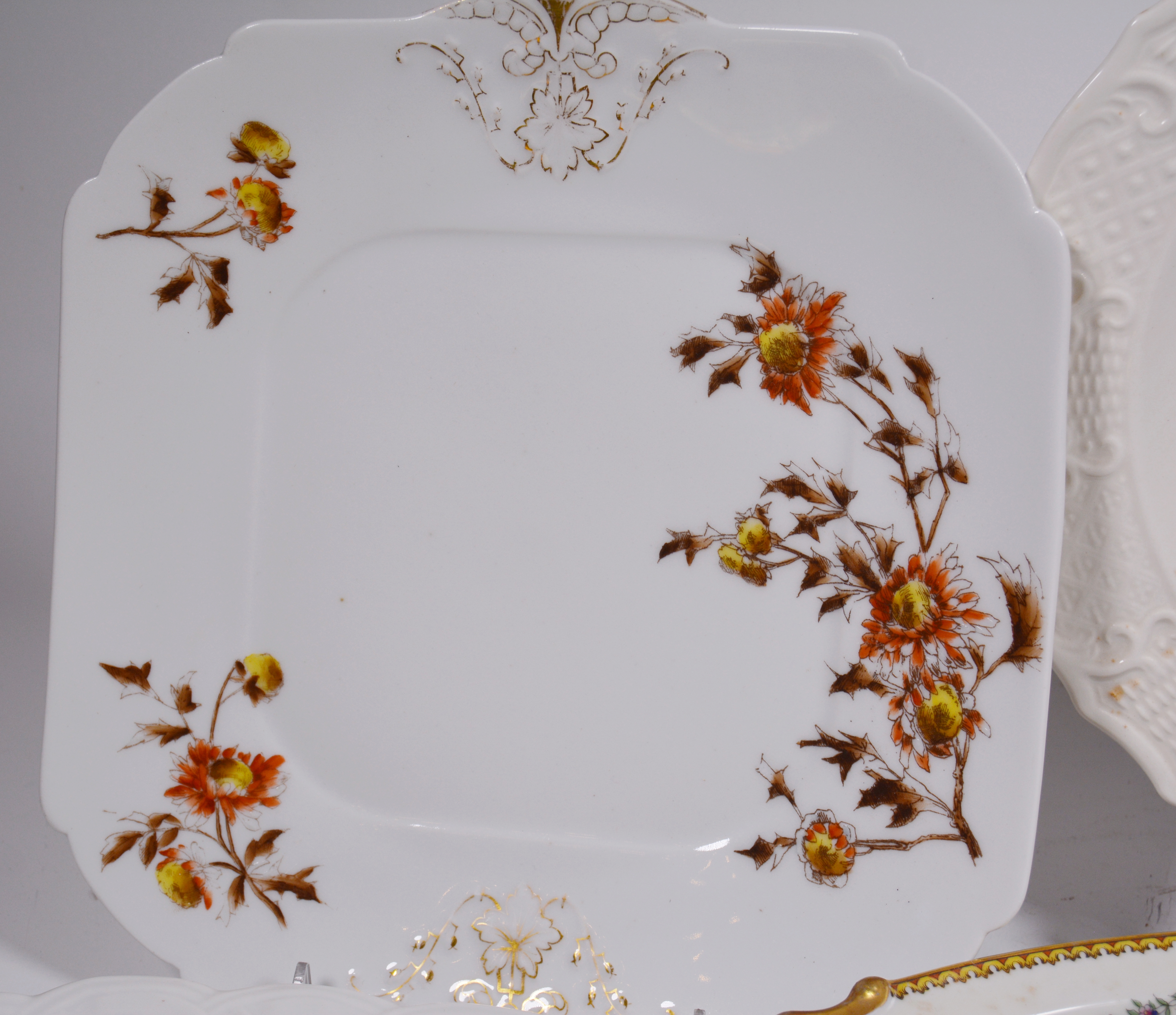 Vintage Porcelain Plate and Bowl Collection