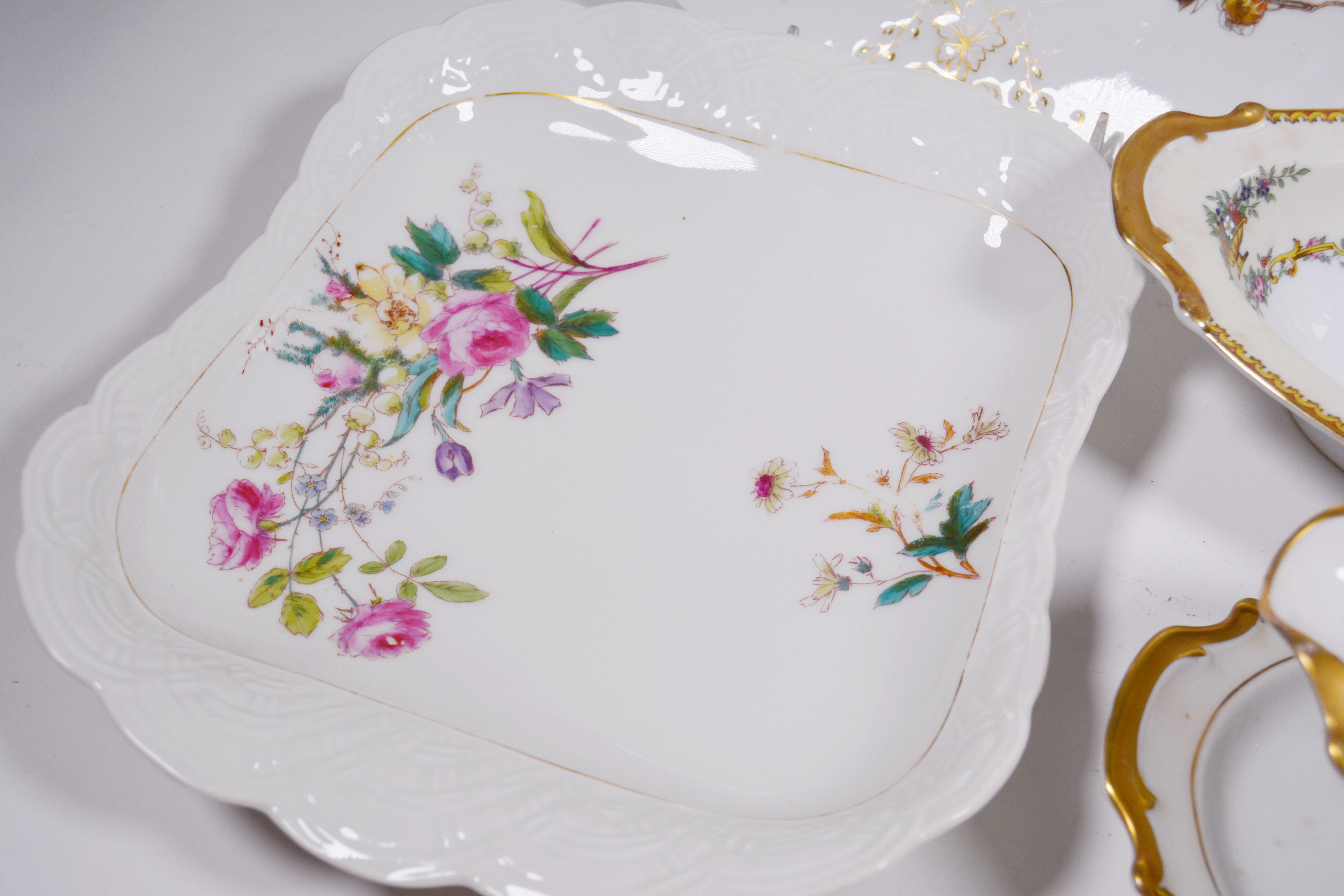 Vintage Porcelain Plate and Bowl Collection