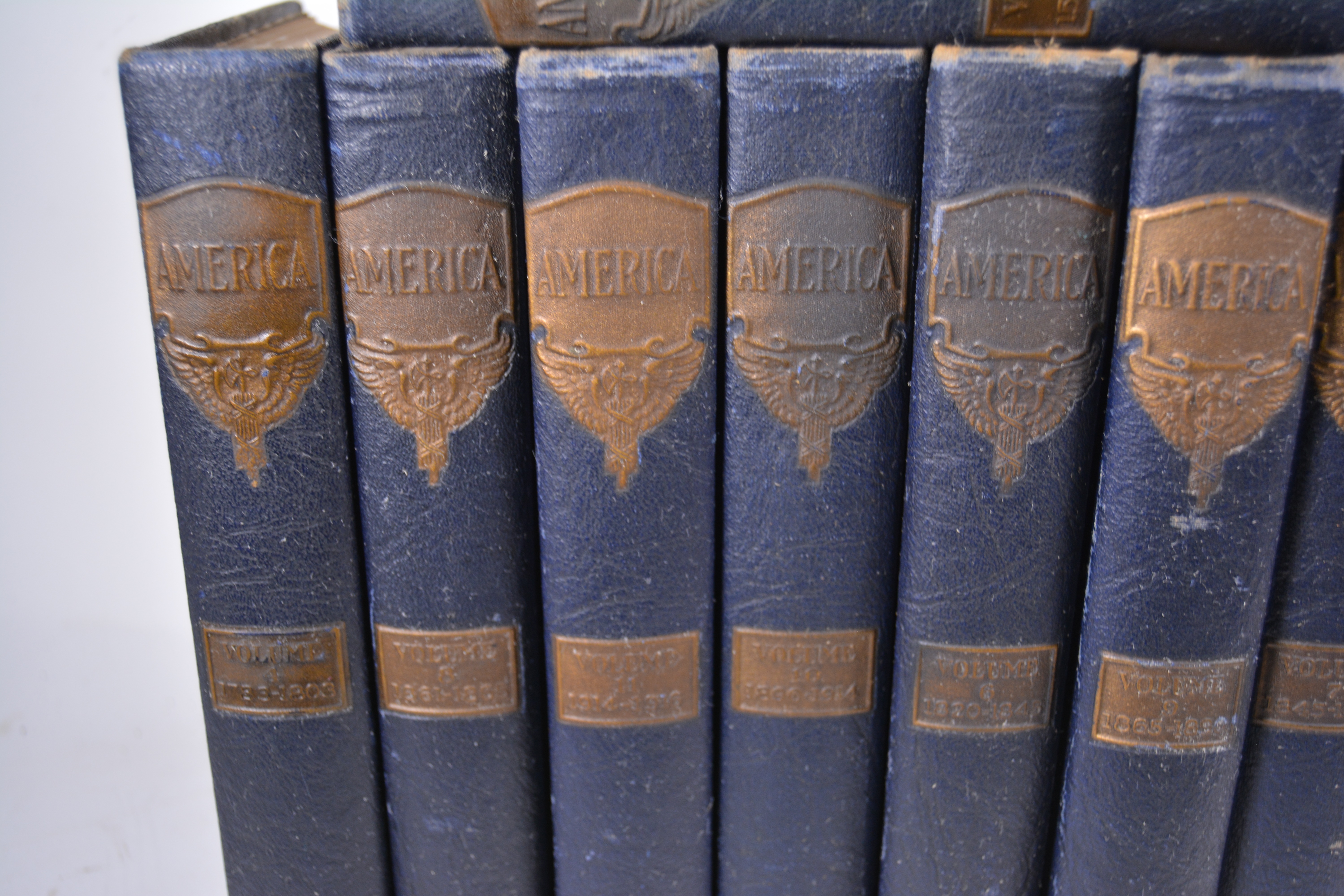 "America In The Great War and After" Issued by Americanization Department