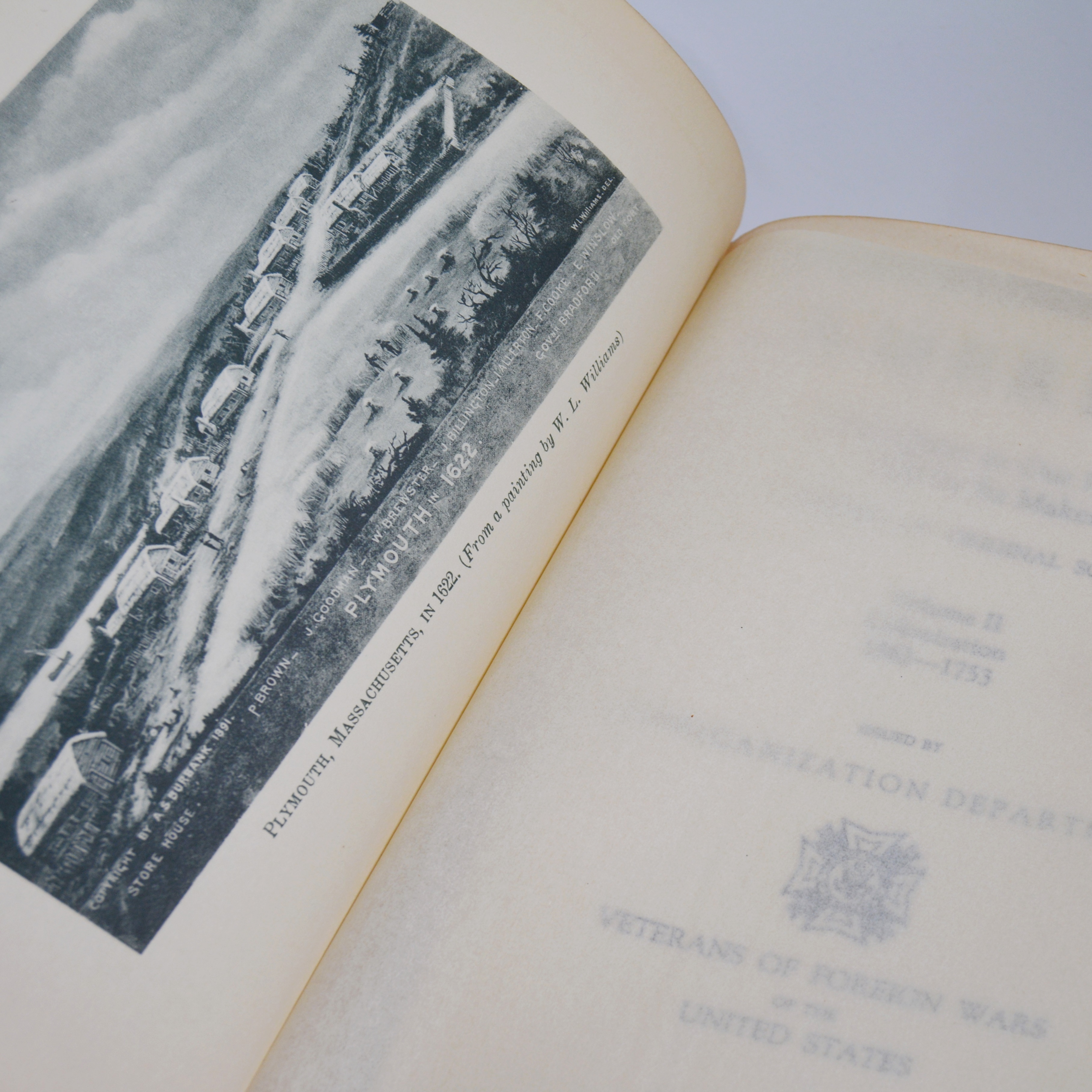 "America In The Great War and After" Issued by Americanization Department