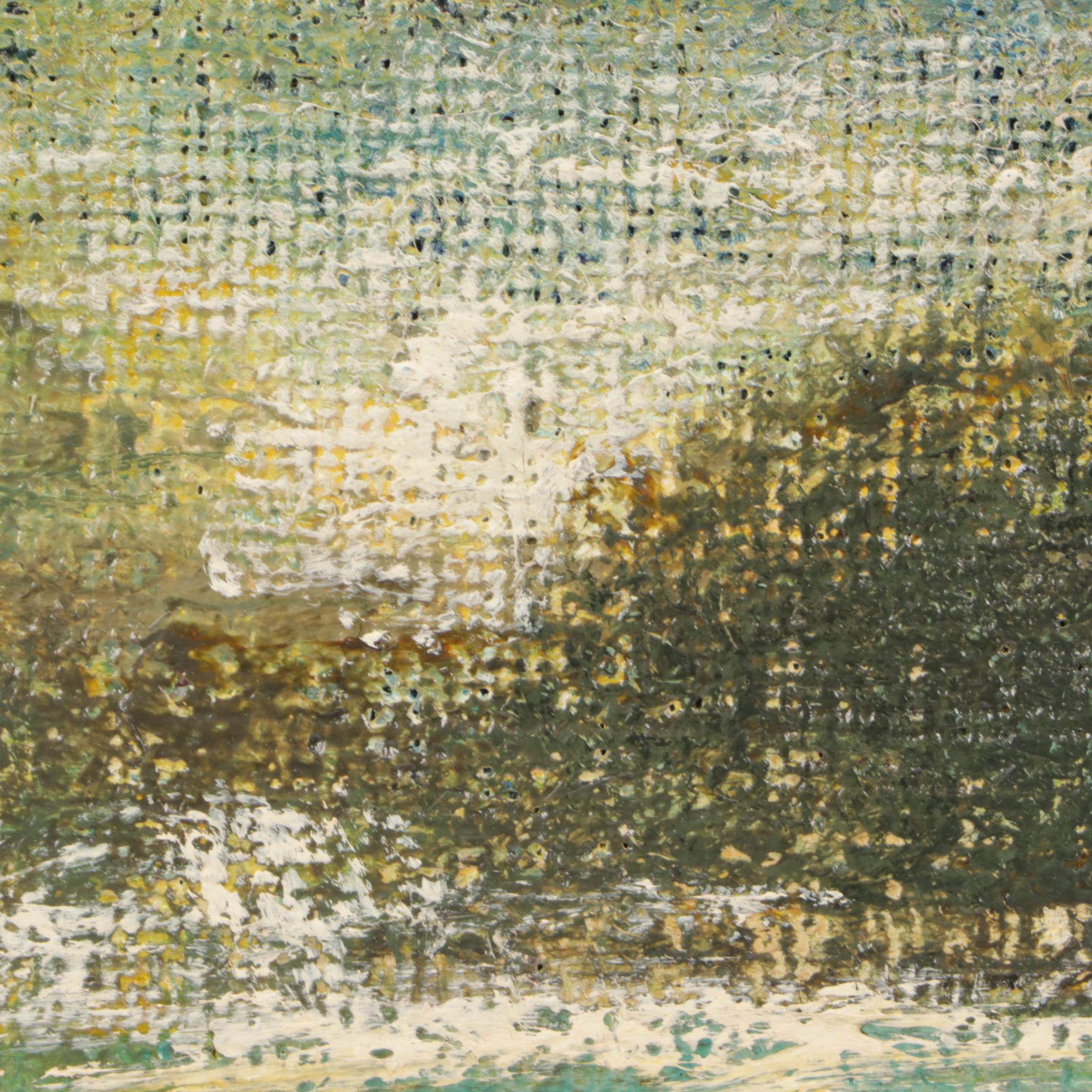 Gerardo Belfiore Abstracted Still Life Oil Painting