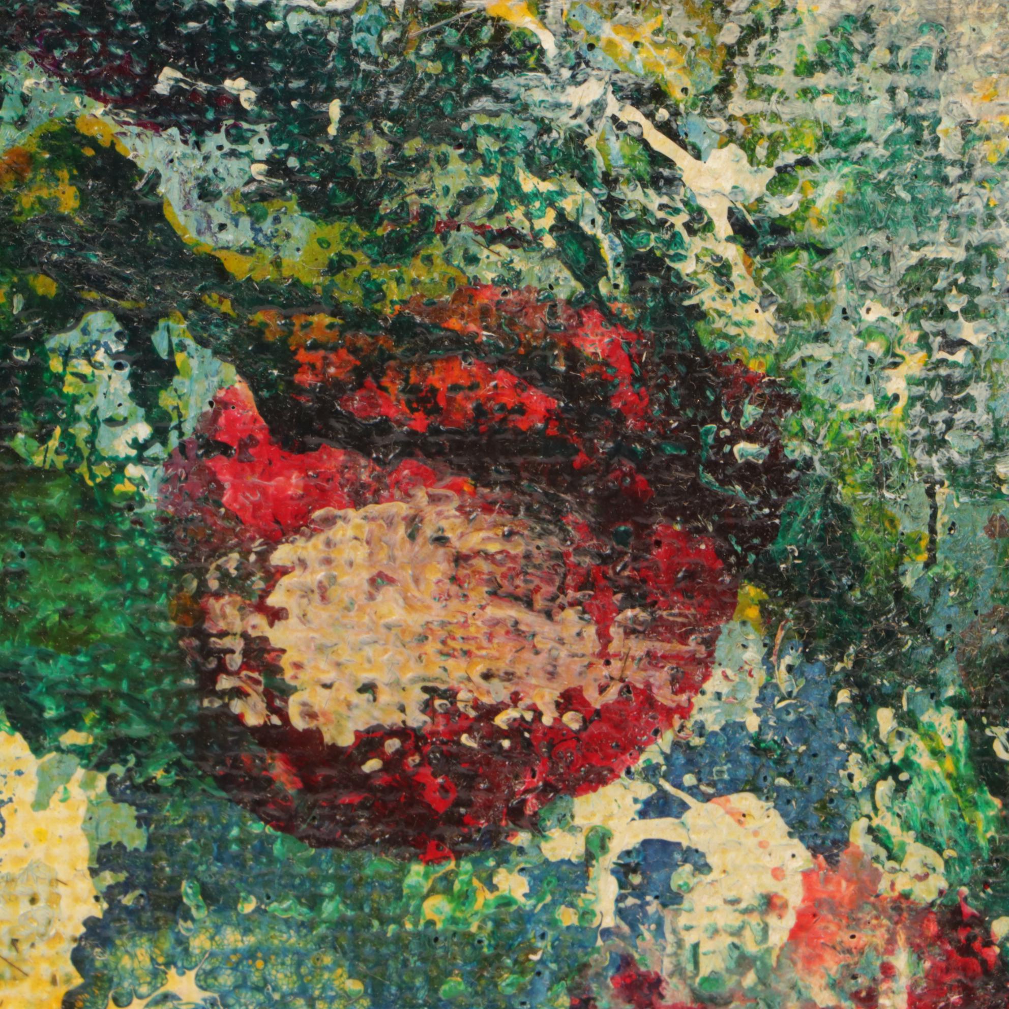 Gerardo Belfiore Abstracted Still Life Oil Painting