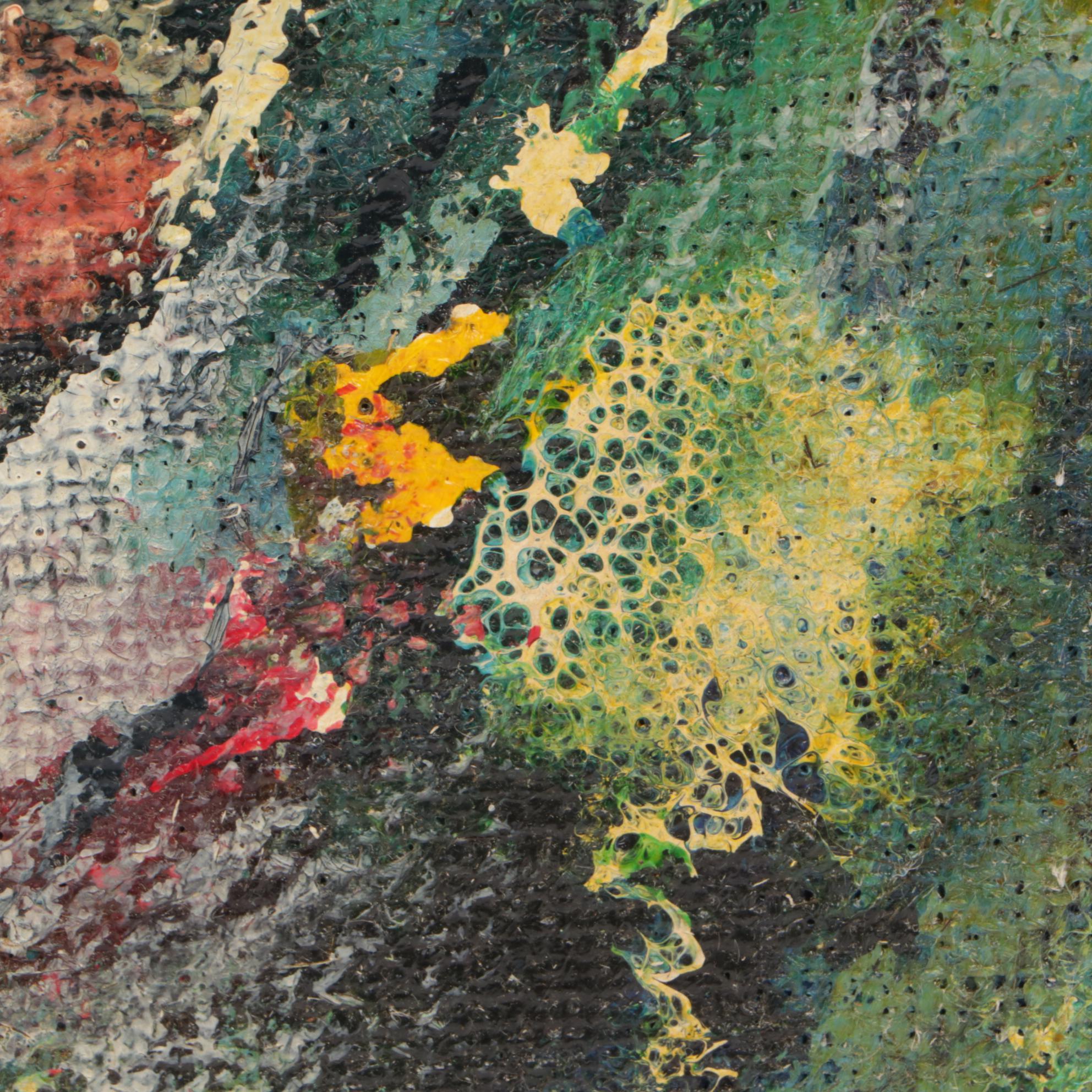 Gerardo Belfiore Abstracted Still Life Oil Painting