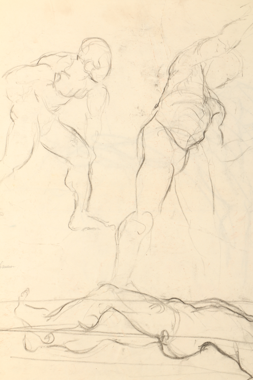 Robert Lahmann Figure Study Sketches