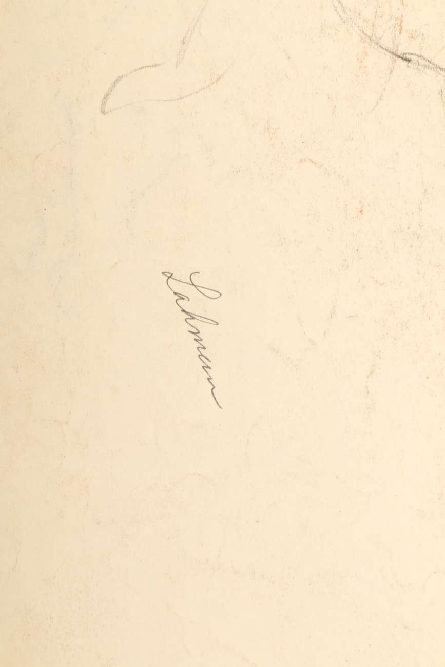 Robert Lahmann Figure Study Sketches