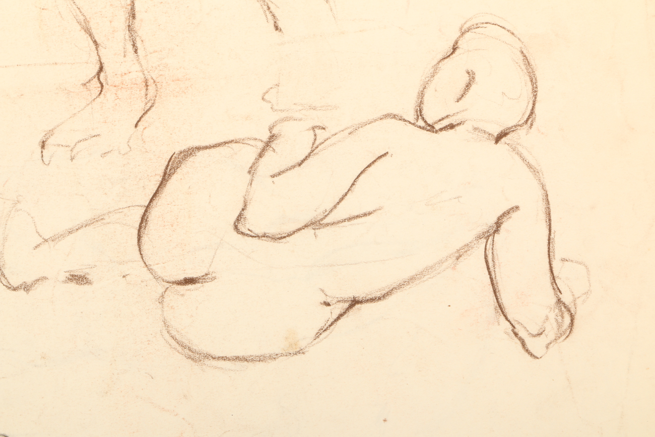 Robert Lahmann Figure Study Sketches