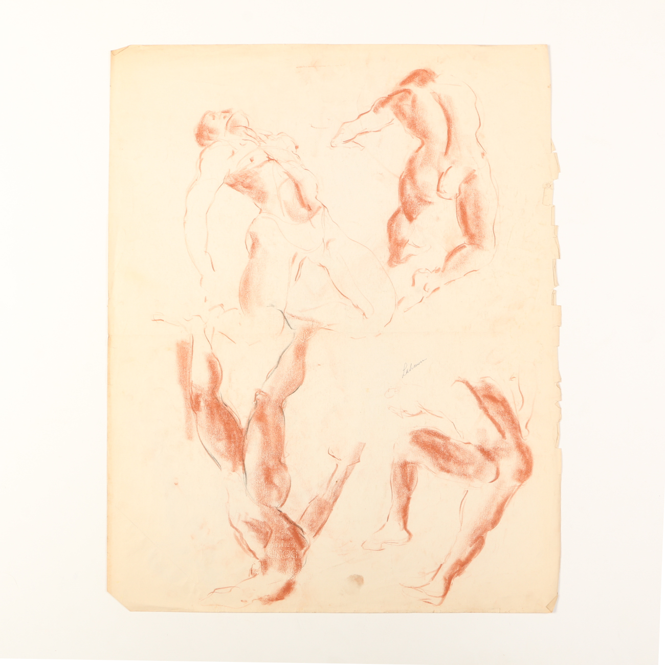 Robert Lahmann Figure Study Sketches