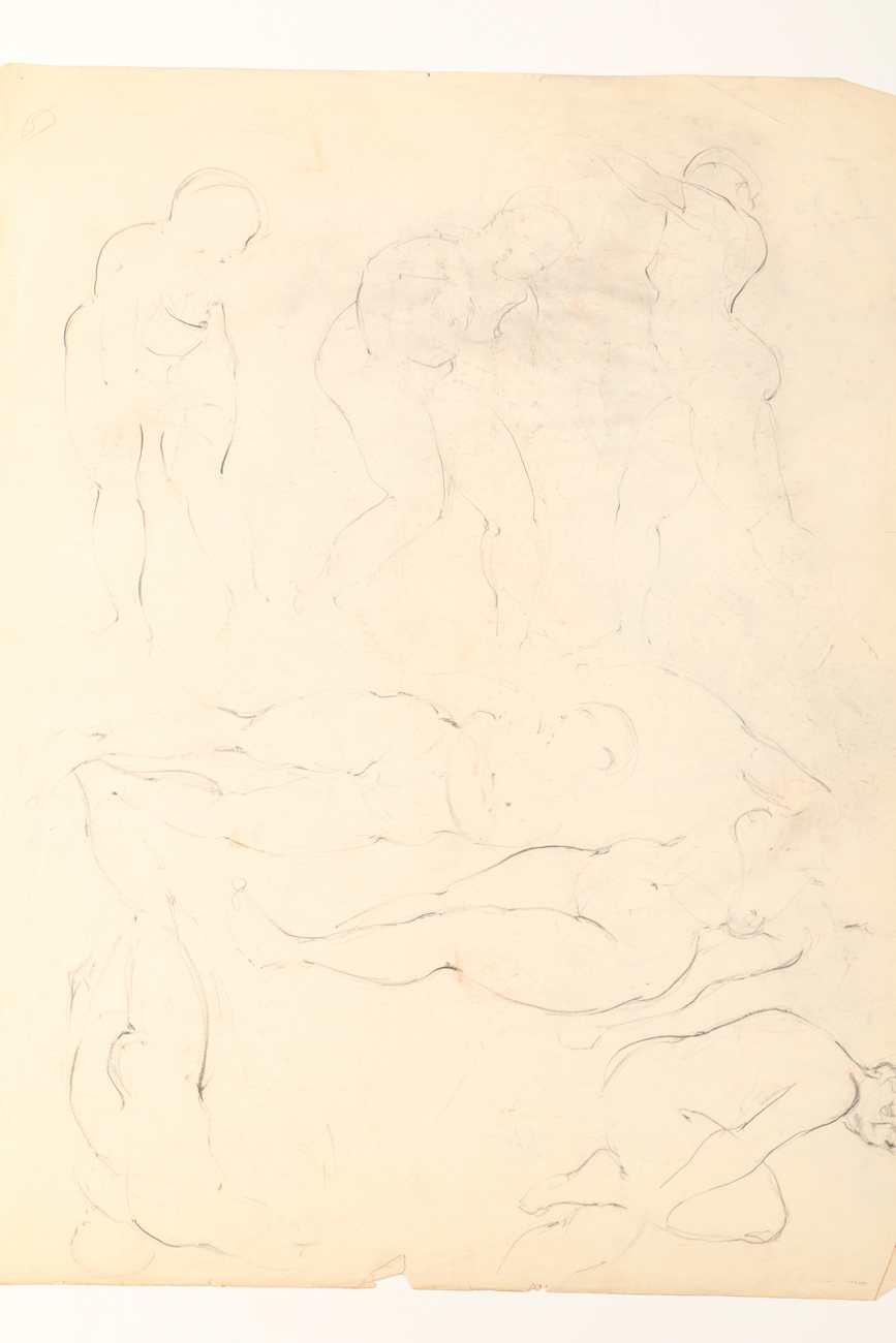 Robert Lahmann Figure Study Sketches