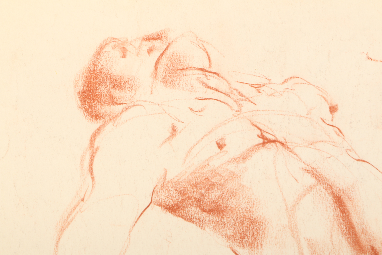 Robert Lahmann Figure Study Sketches