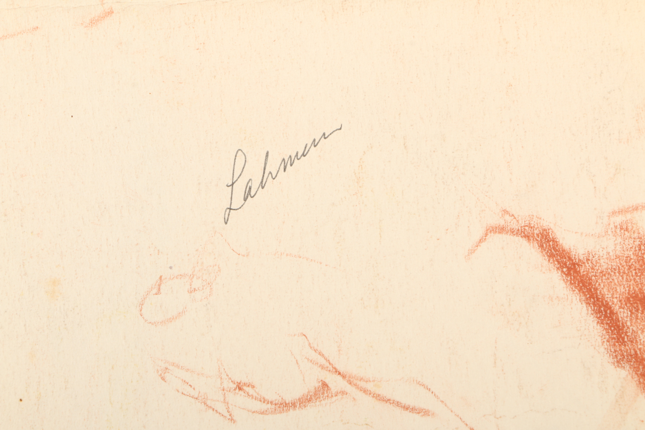 Robert Lahmann Figure Study Sketches