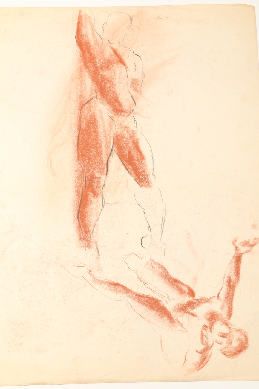 Robert Lahmann Figure Study Sketches