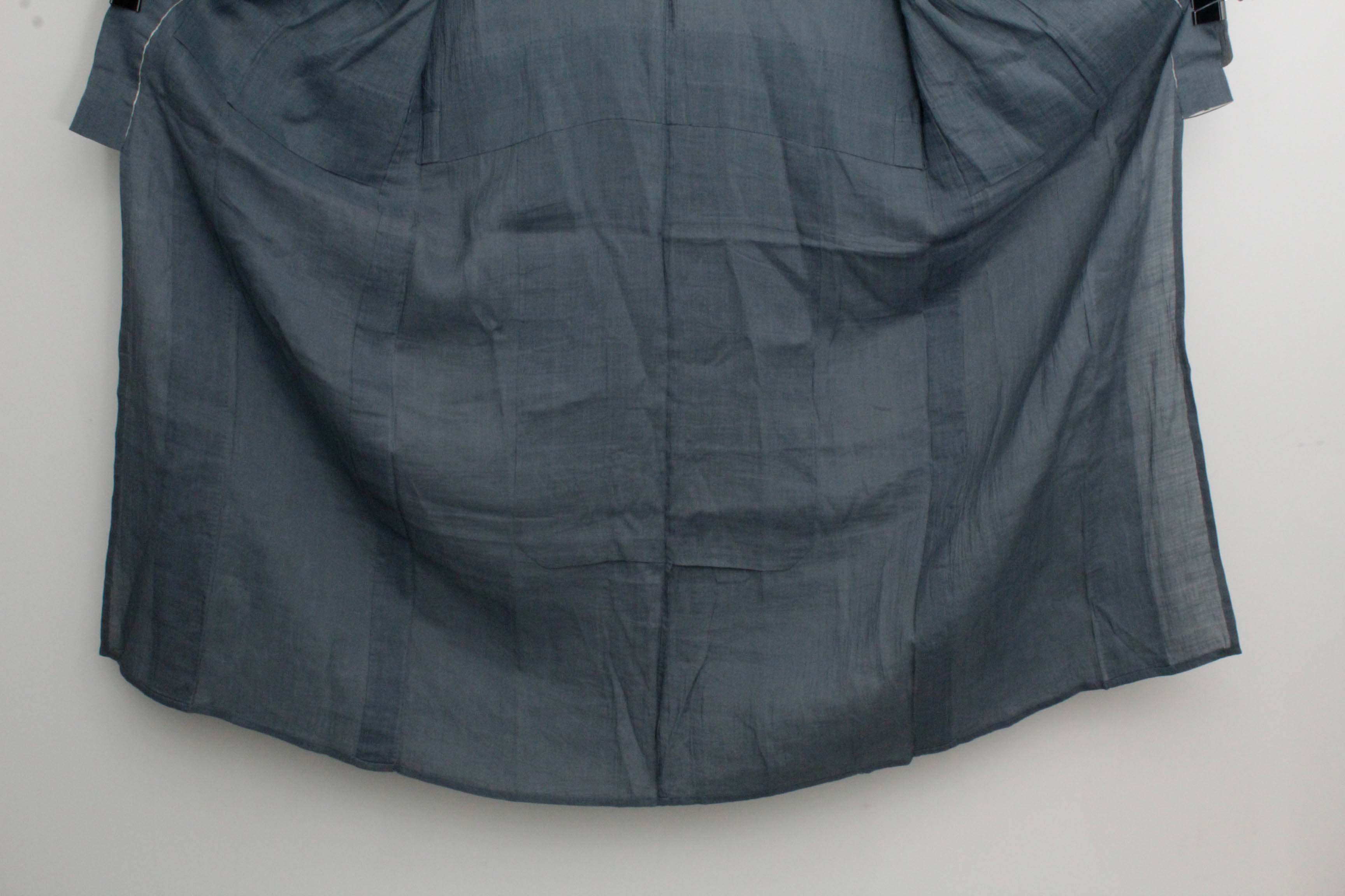 Men's Circa 1900 Antique Handwoven Silk Crepe Kimono