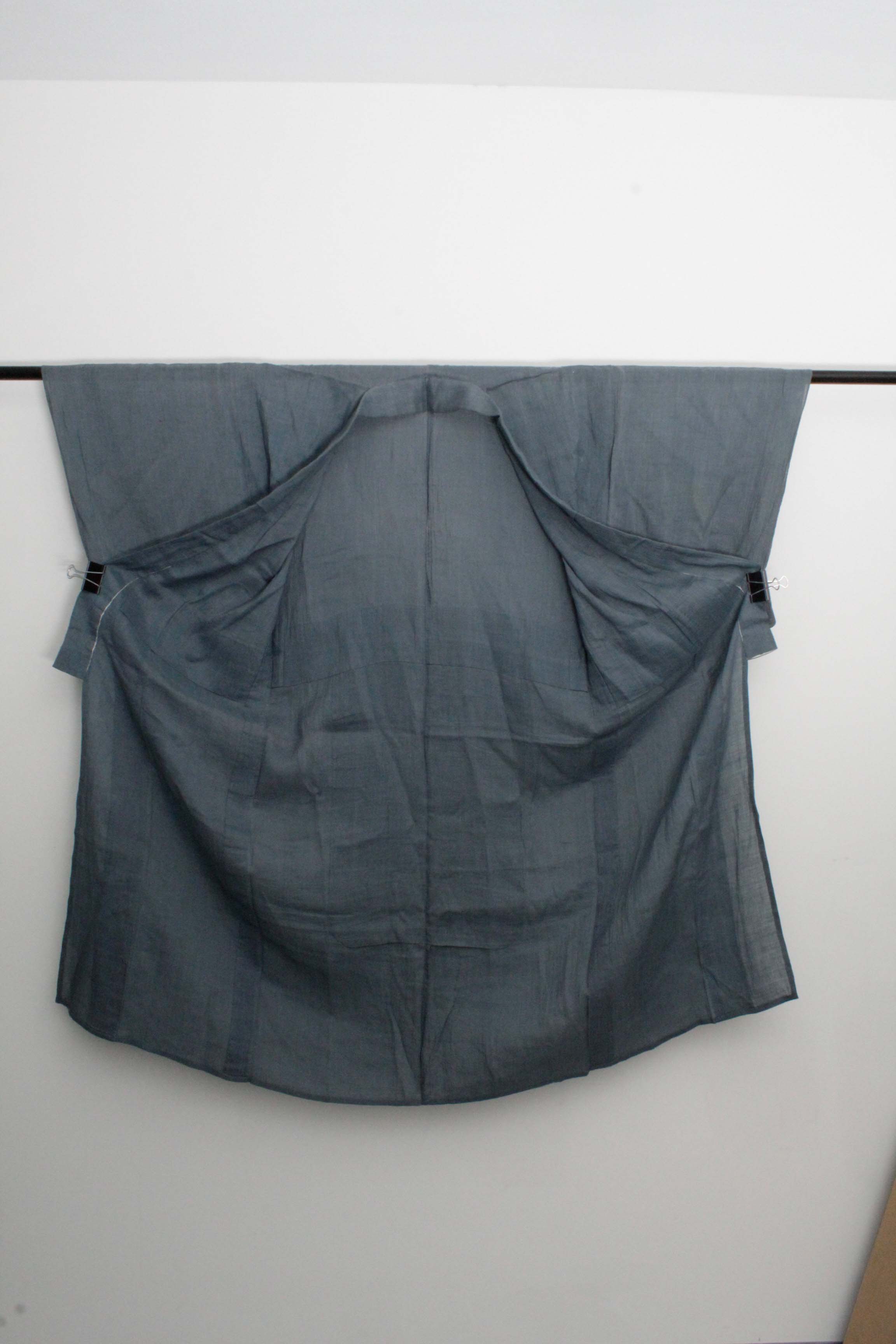 Men's Circa 1900 Antique Handwoven Silk Crepe Kimono