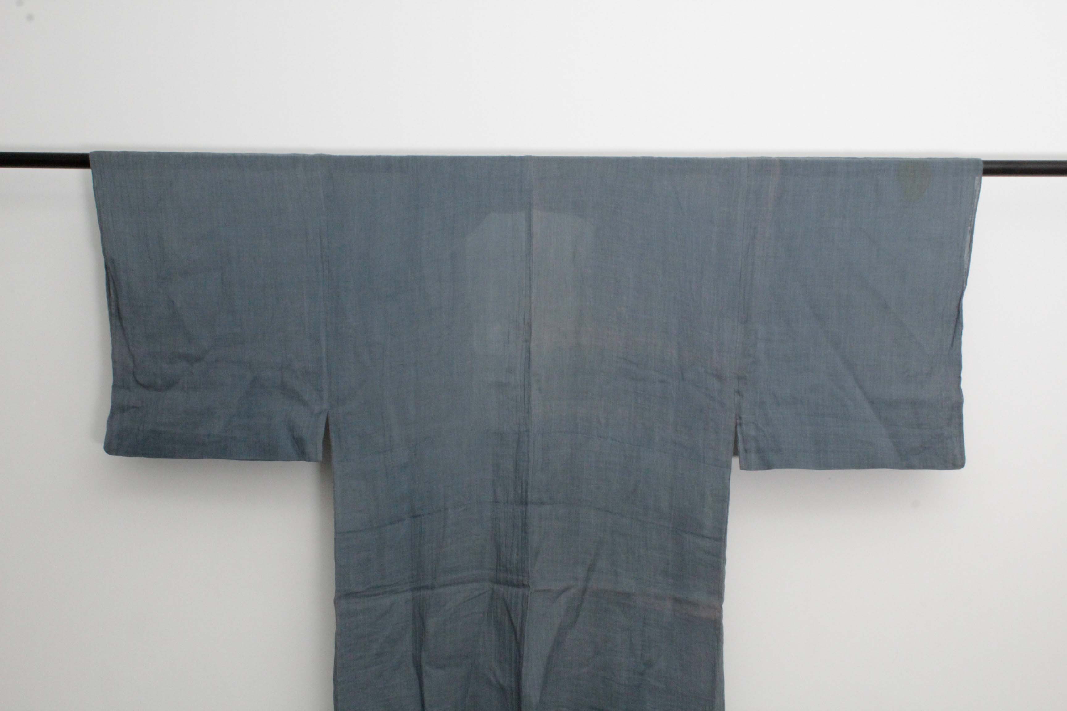 Men's Circa 1900 Antique Handwoven Silk Crepe Kimono