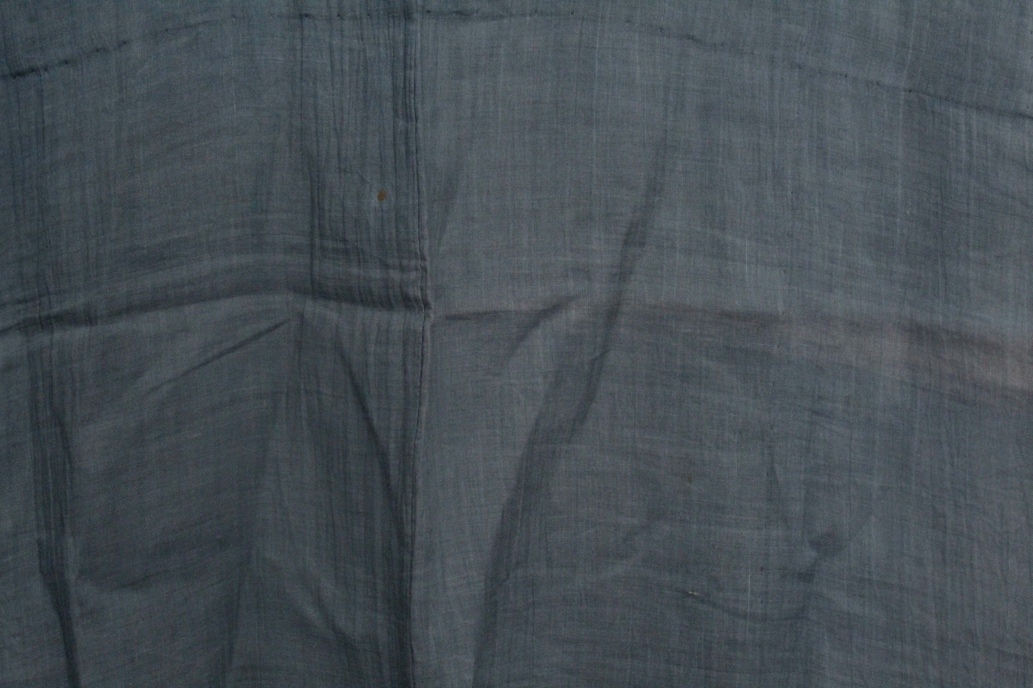 Men's Circa 1900 Antique Handwoven Silk Crepe Kimono