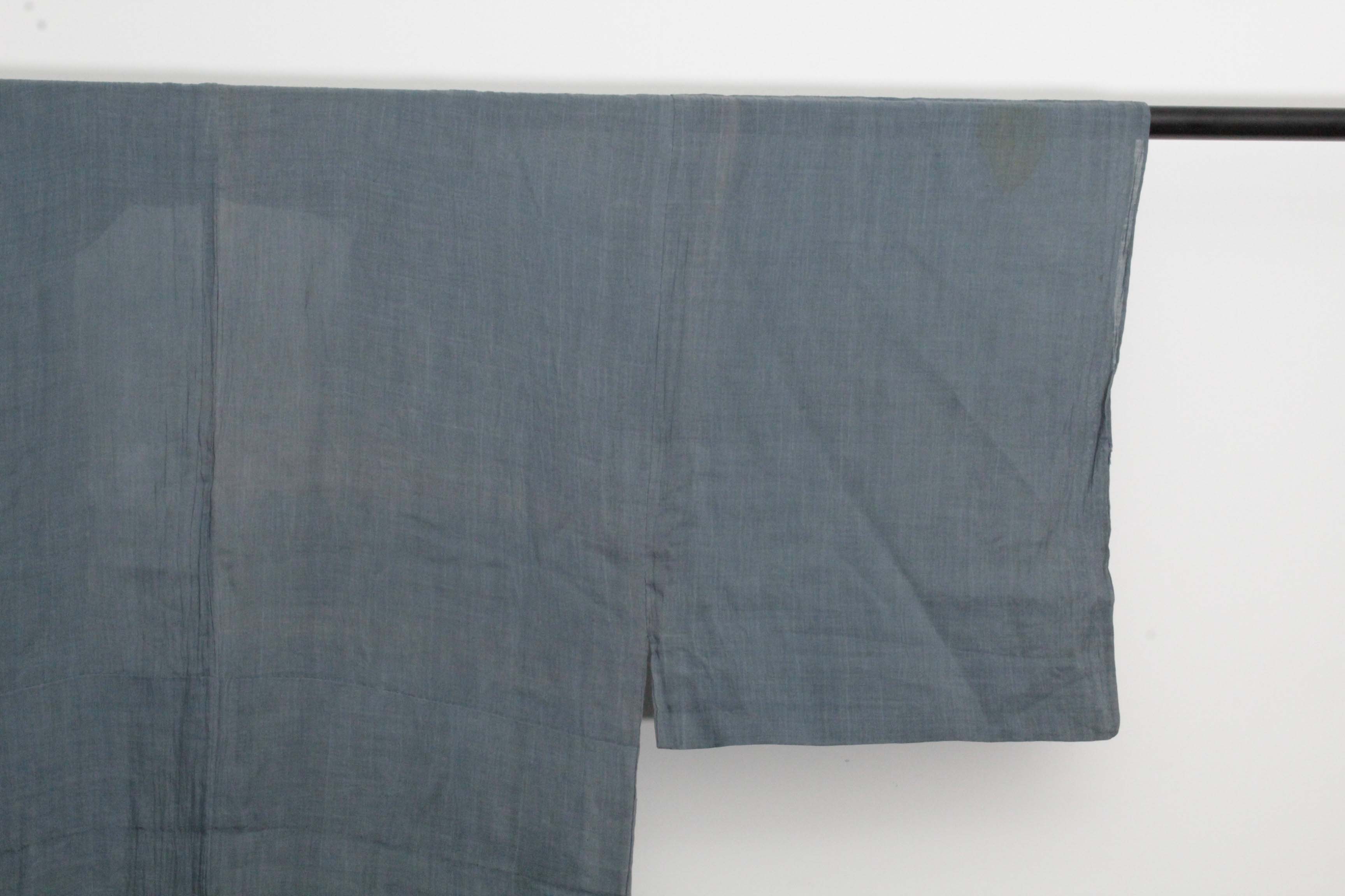 Men's Circa 1900 Antique Handwoven Silk Crepe Kimono