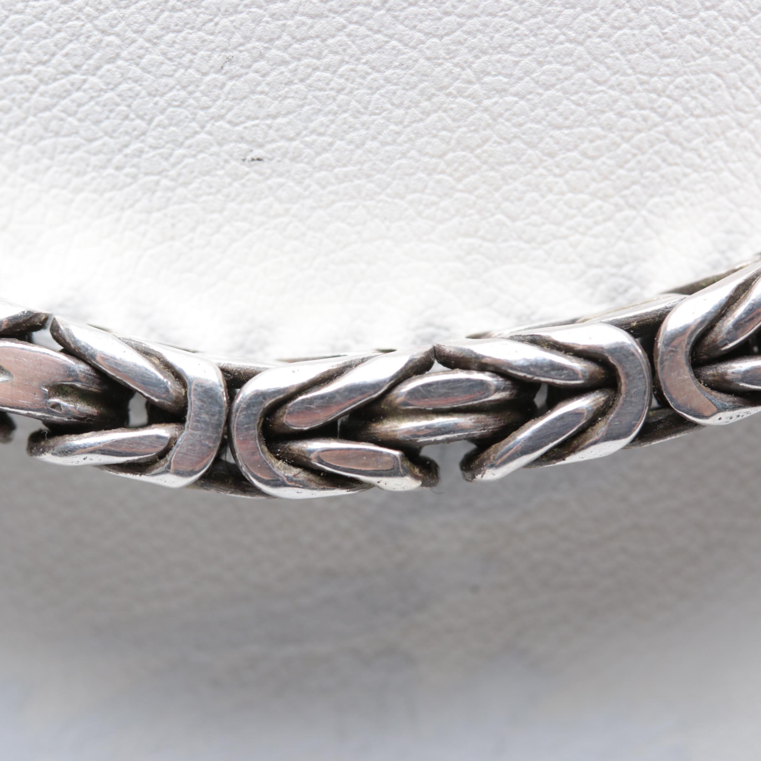 Lois Hill Sterling Silver Necklace