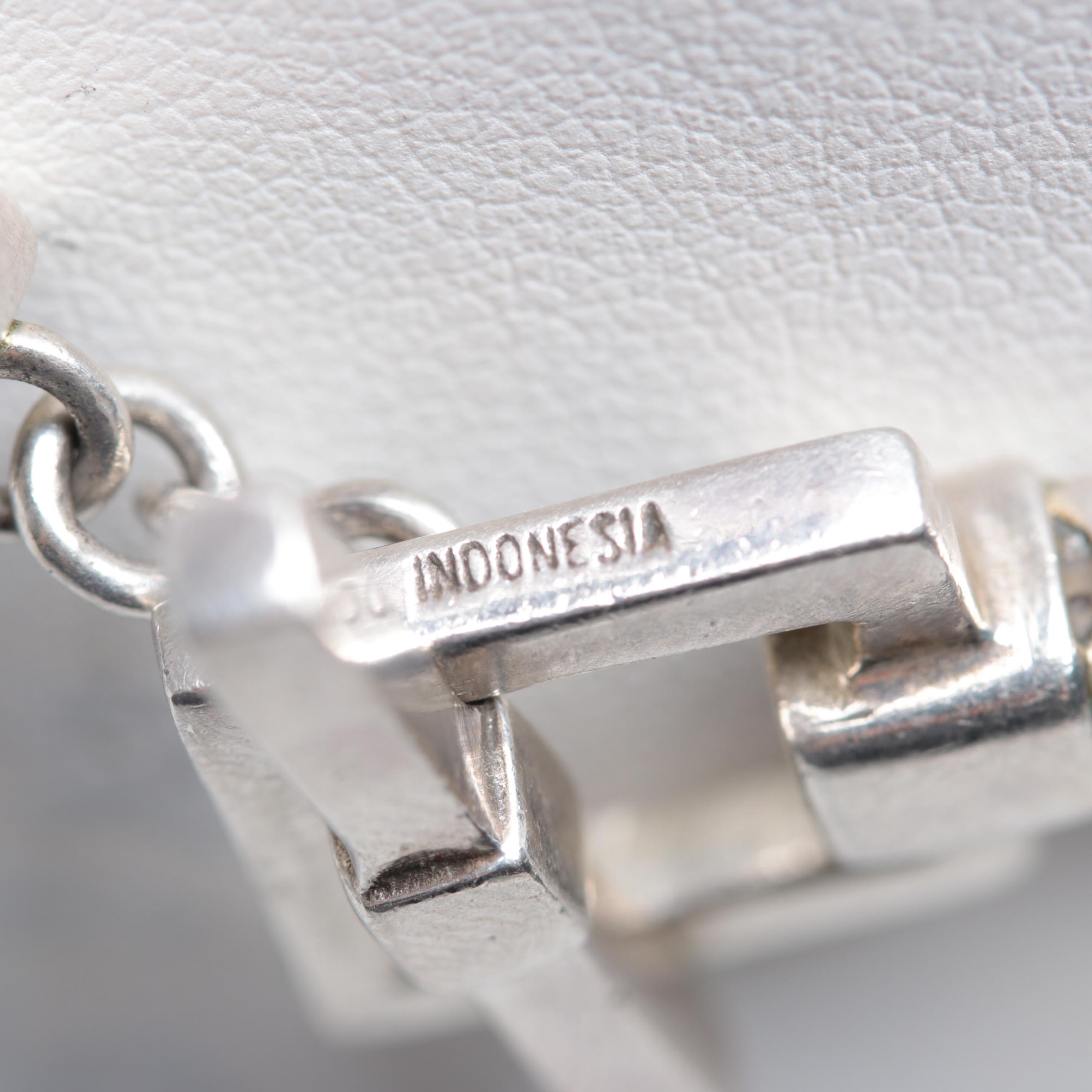 Lois Hill Sterling Silver Necklace