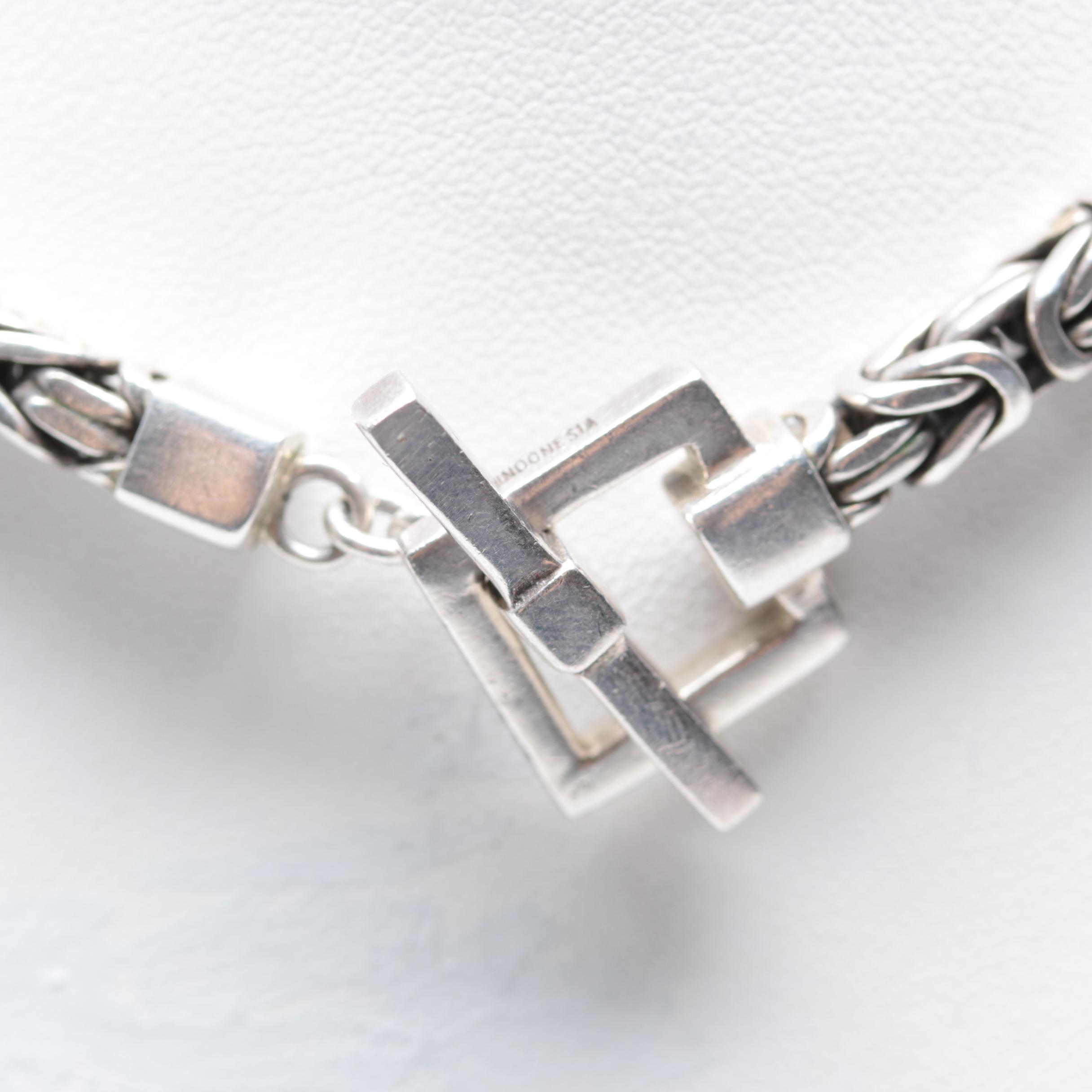 Lois Hill Sterling Silver Necklace