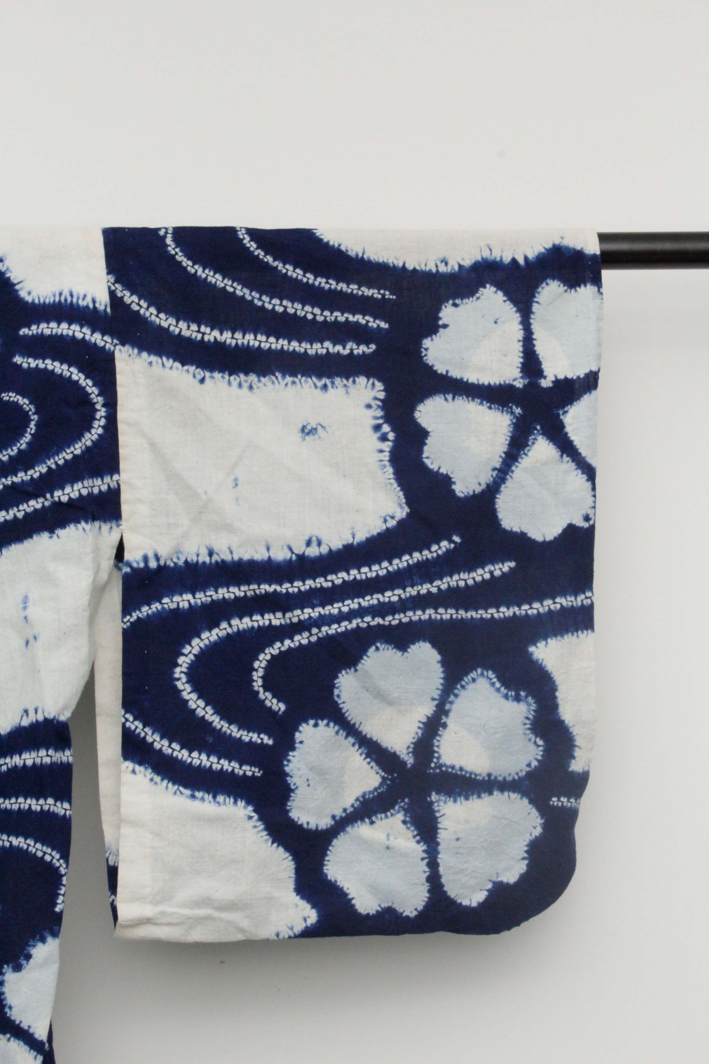 Circa 1890 Antique Handwoven Cotton Yukata Kimono