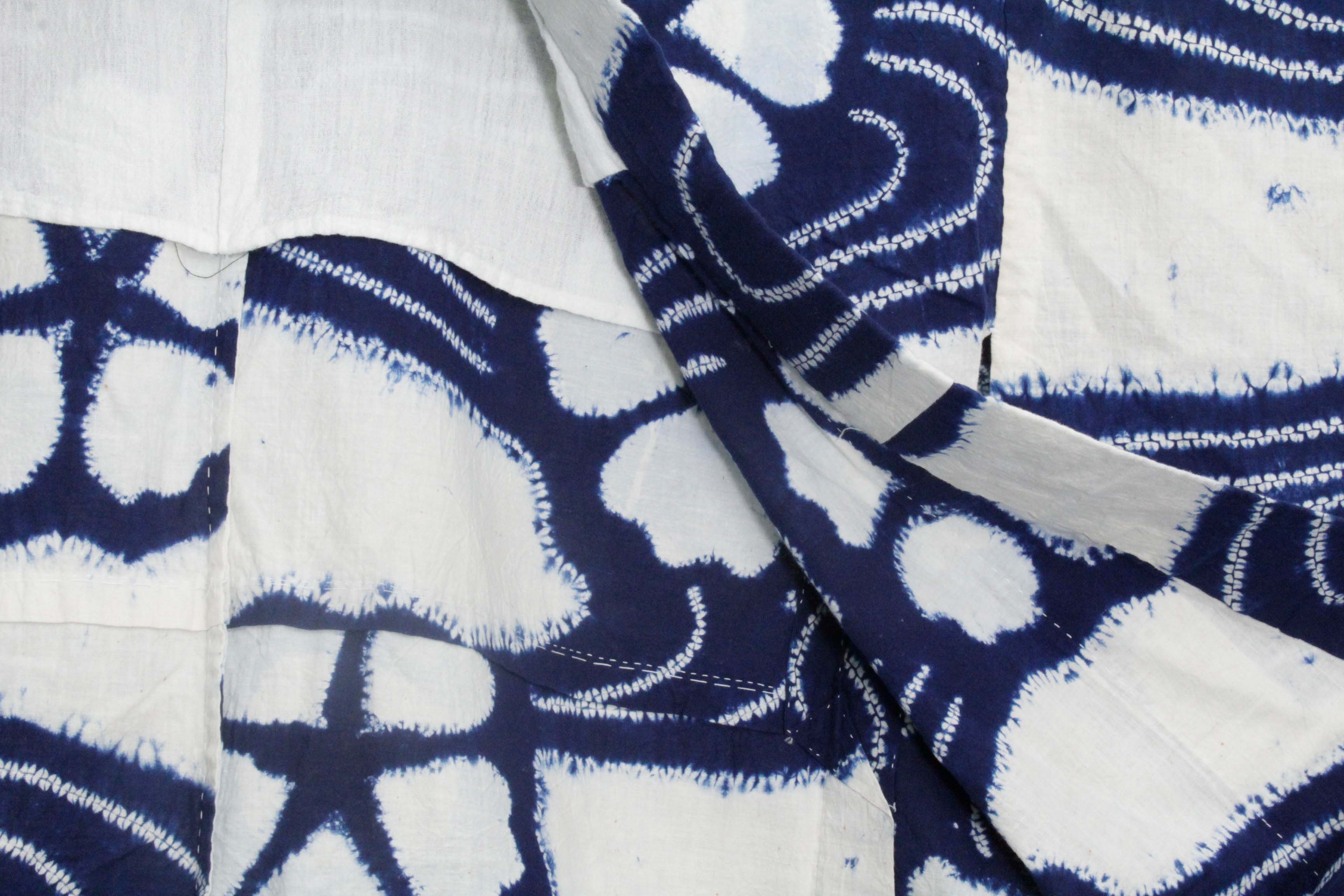 Circa 1890 Antique Handwoven Cotton Yukata Kimono