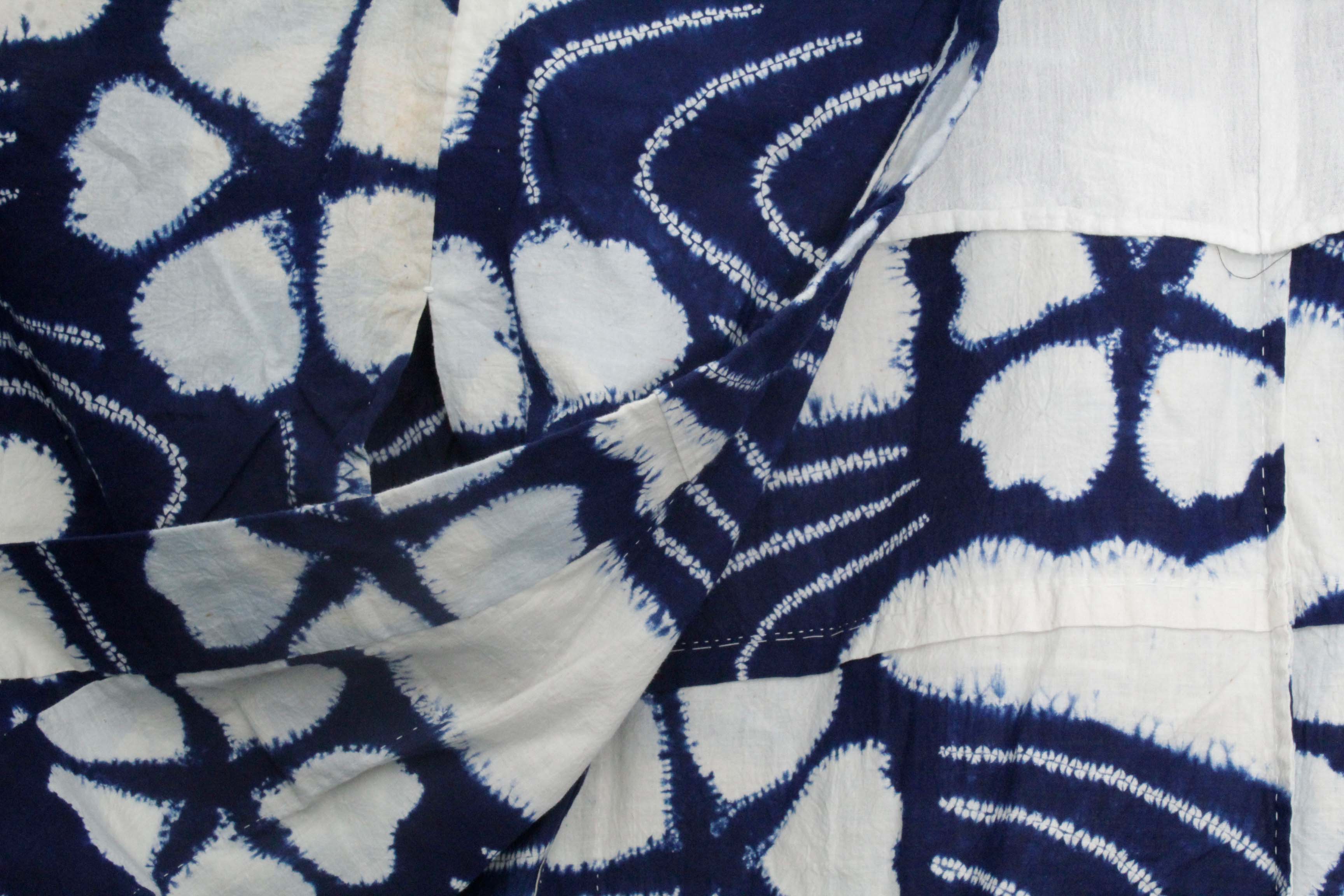 Circa 1890 Antique Handwoven Cotton Yukata Kimono