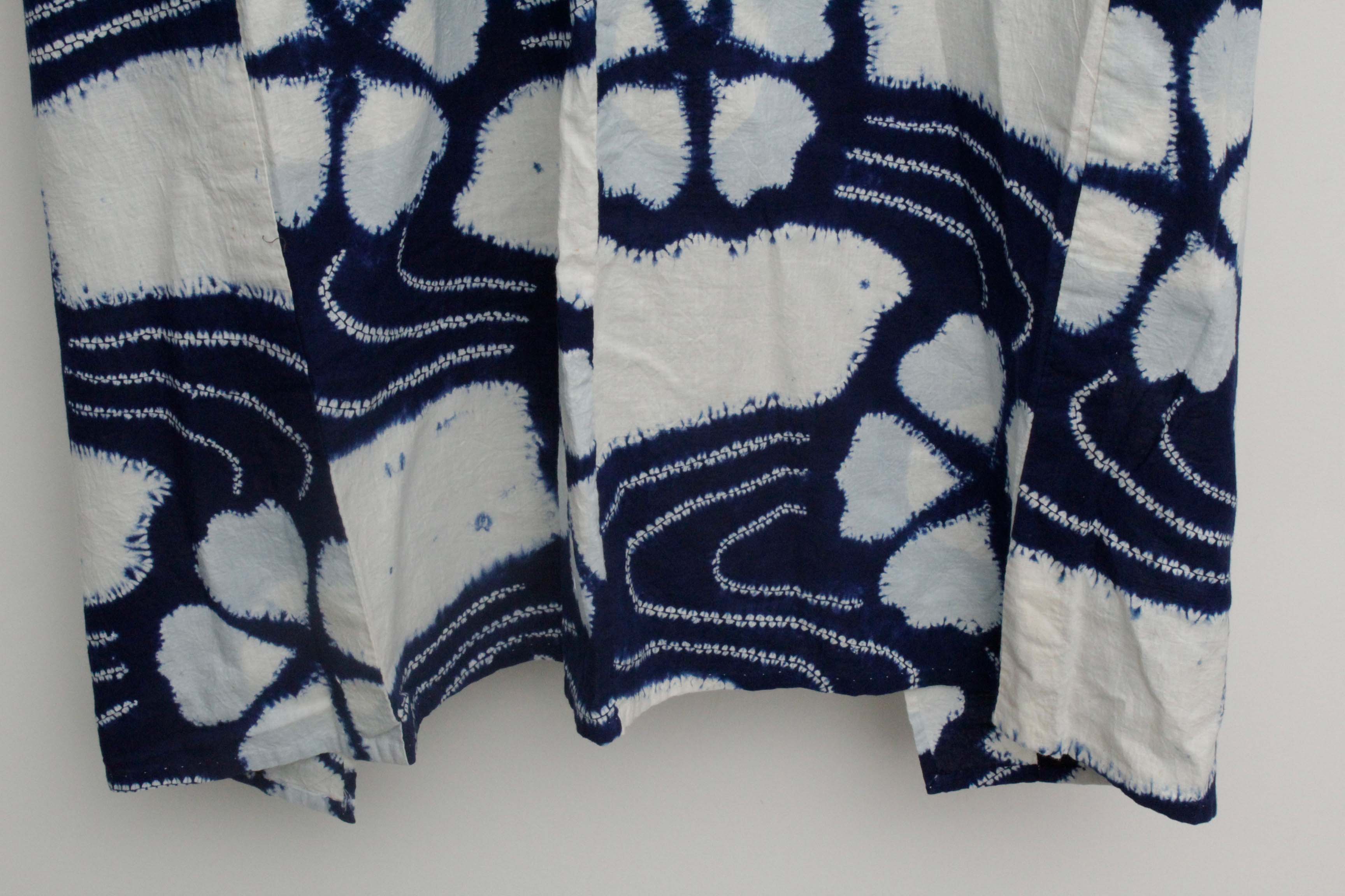 Circa 1890 Antique Handwoven Cotton Yukata Kimono