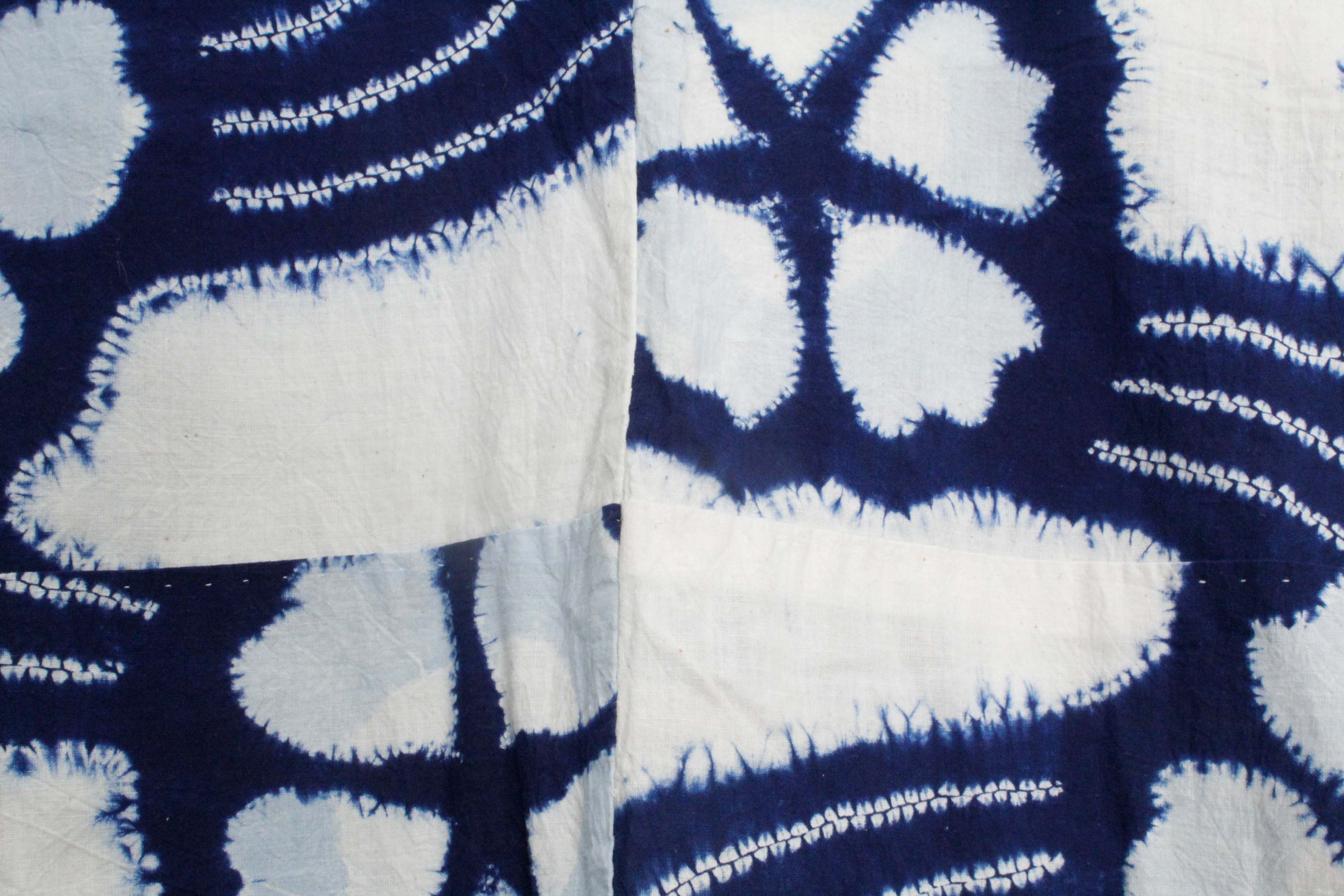 Circa 1890 Antique Handwoven Cotton Yukata Kimono