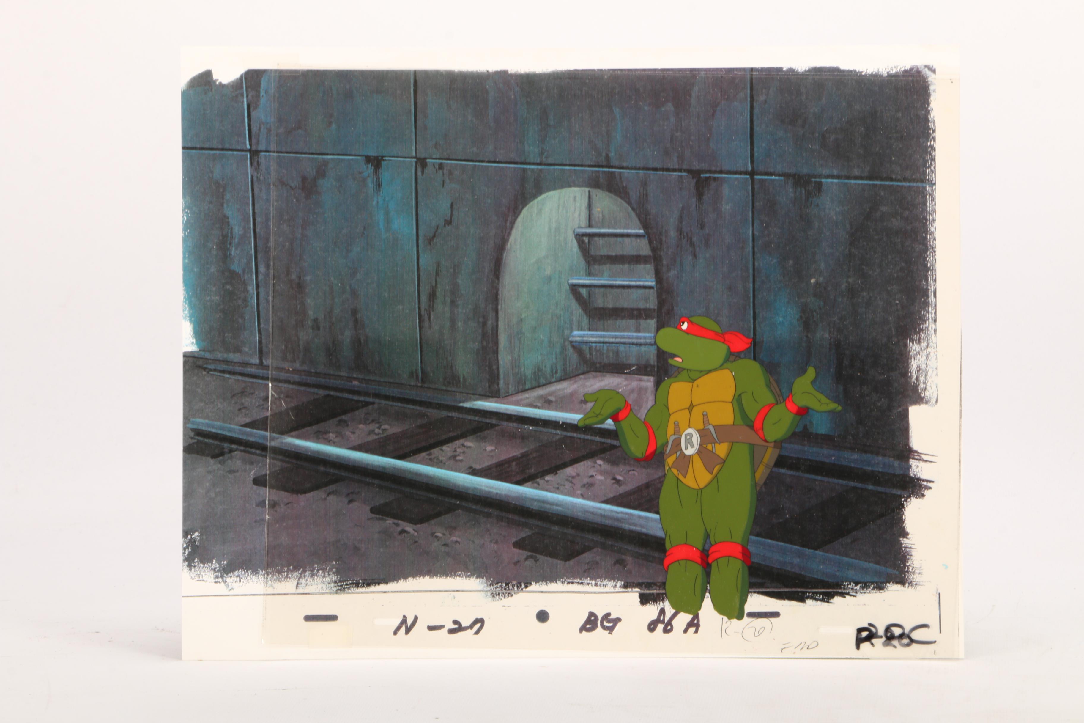 Teenage Mutant Ninja Turtles Production Cels