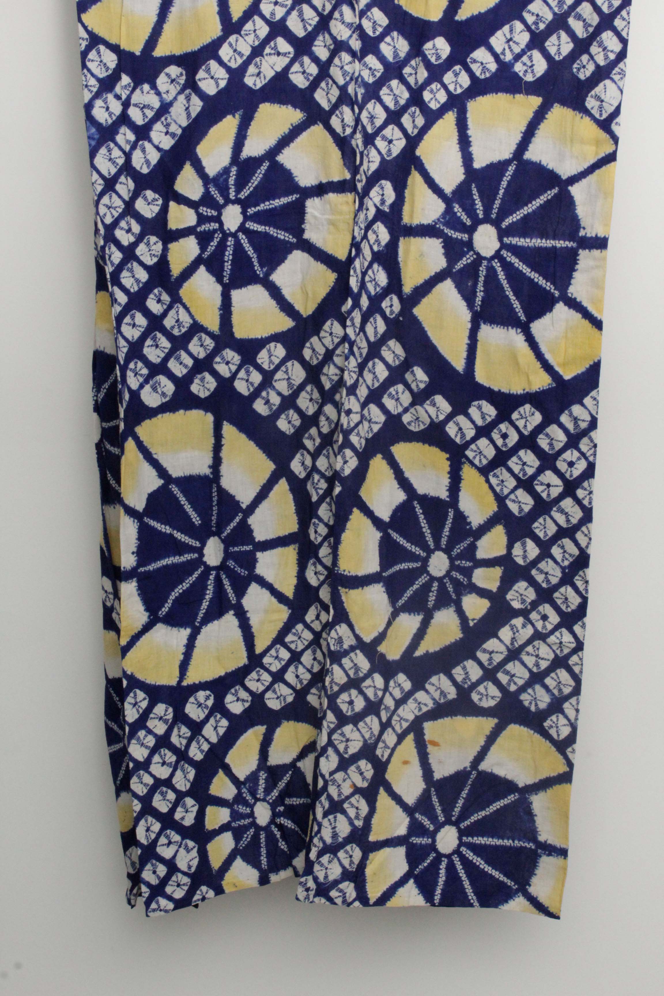 Circa 1870 Antique Handwoven Cotton Yukata Kimono