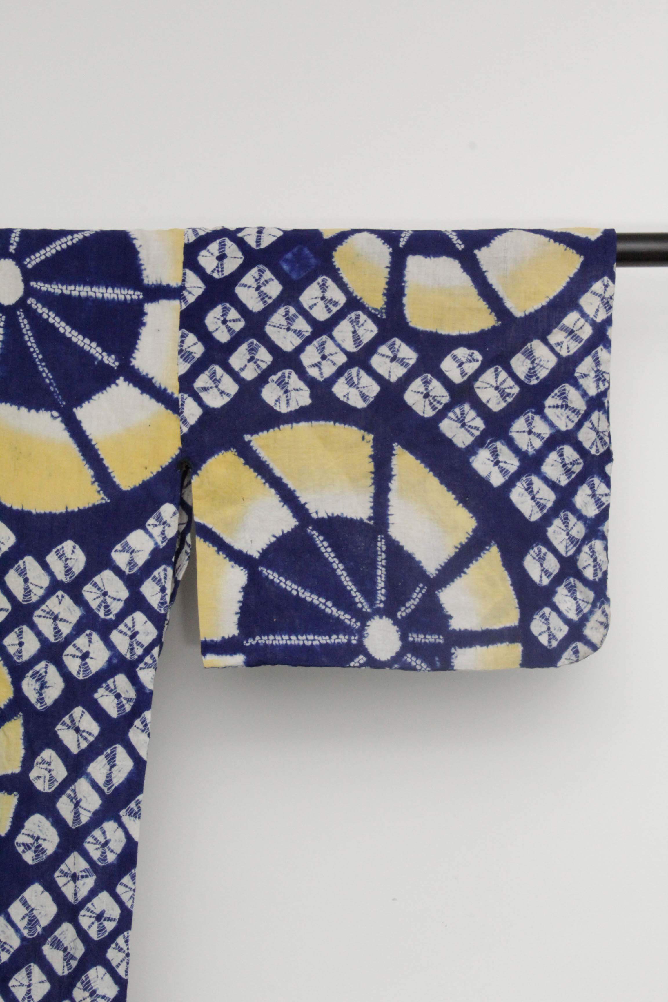 Circa 1870 Antique Handwoven Cotton Yukata Kimono