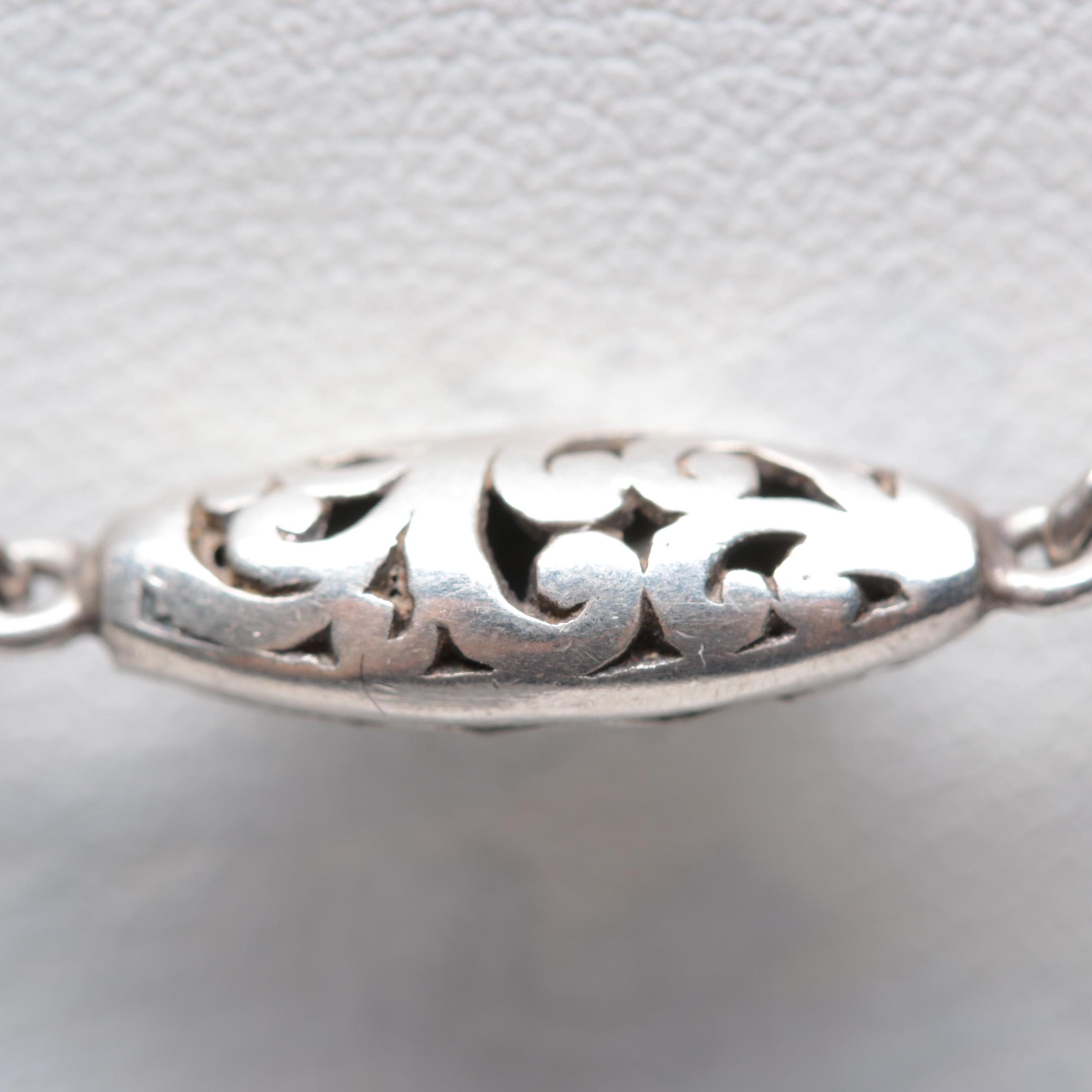 Lois Hill Sterling Silver Necklace