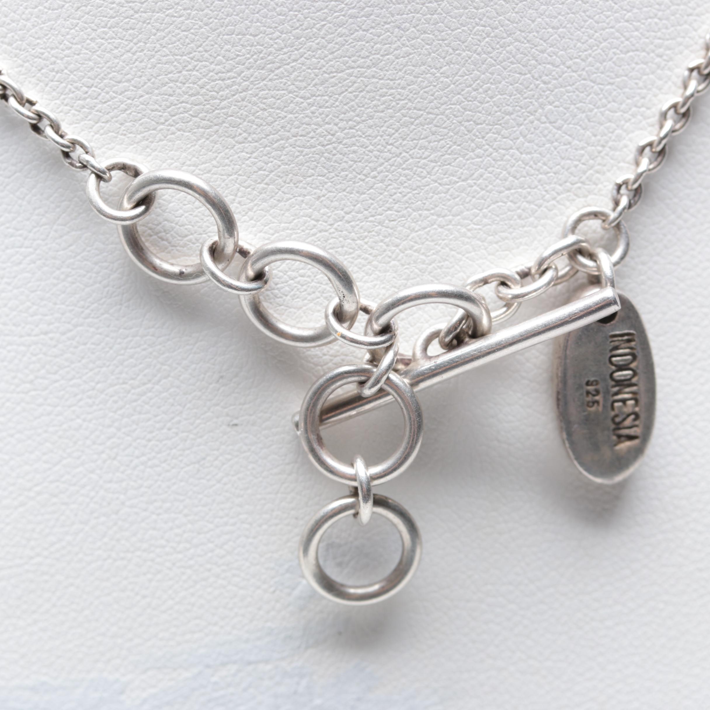 Lois Hill Sterling Silver Necklace