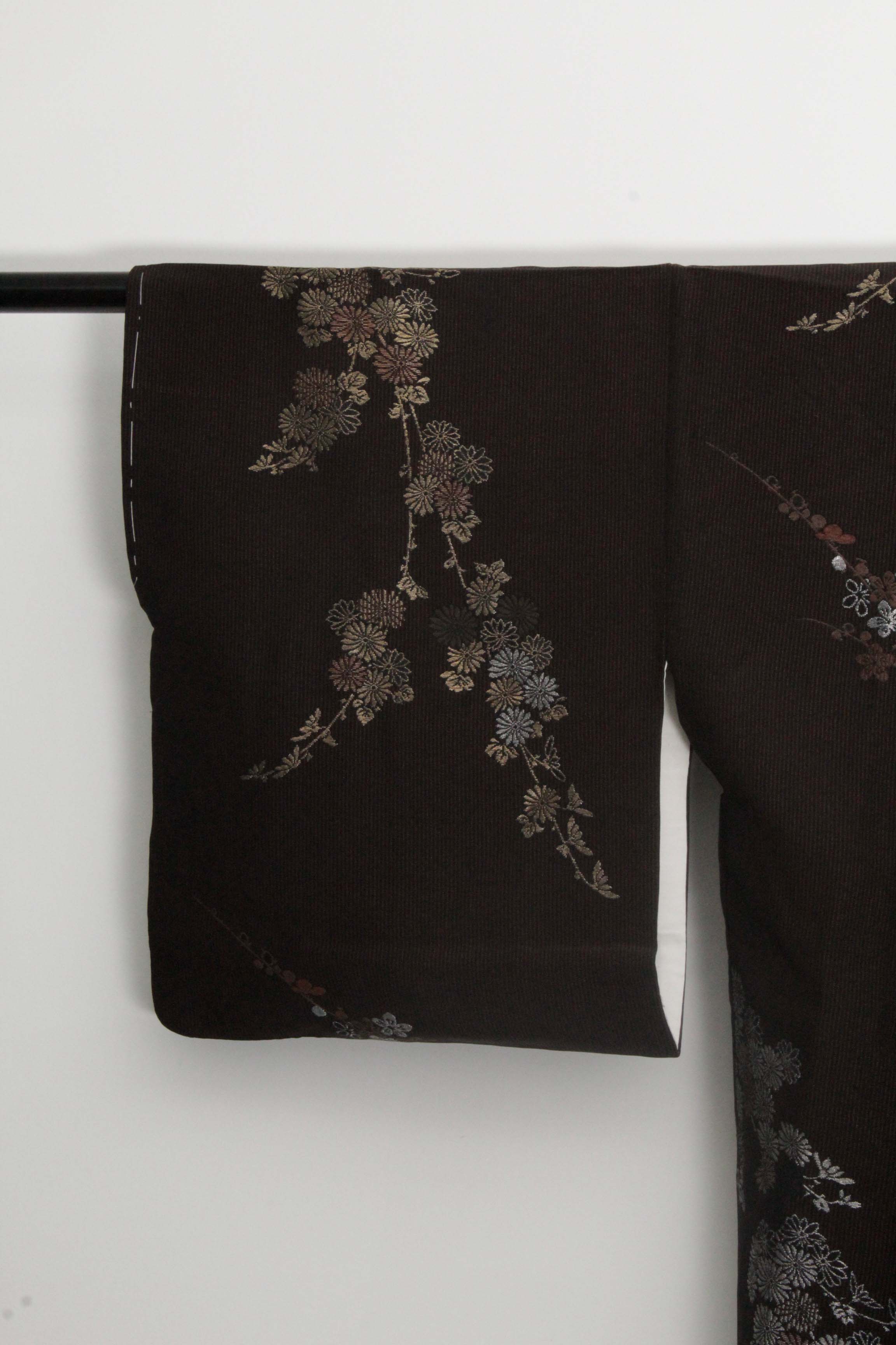 Circa 1930 Vintage Handwoven Silk Haori Jacket