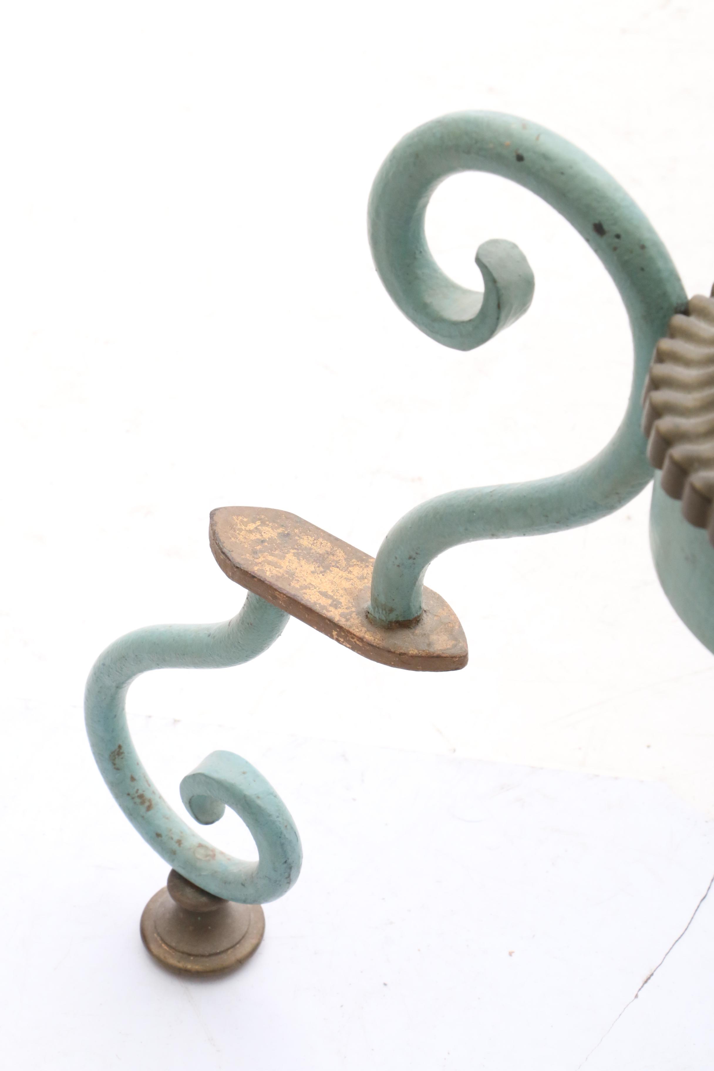 Hand-Painted Porcelain Floor Lamp