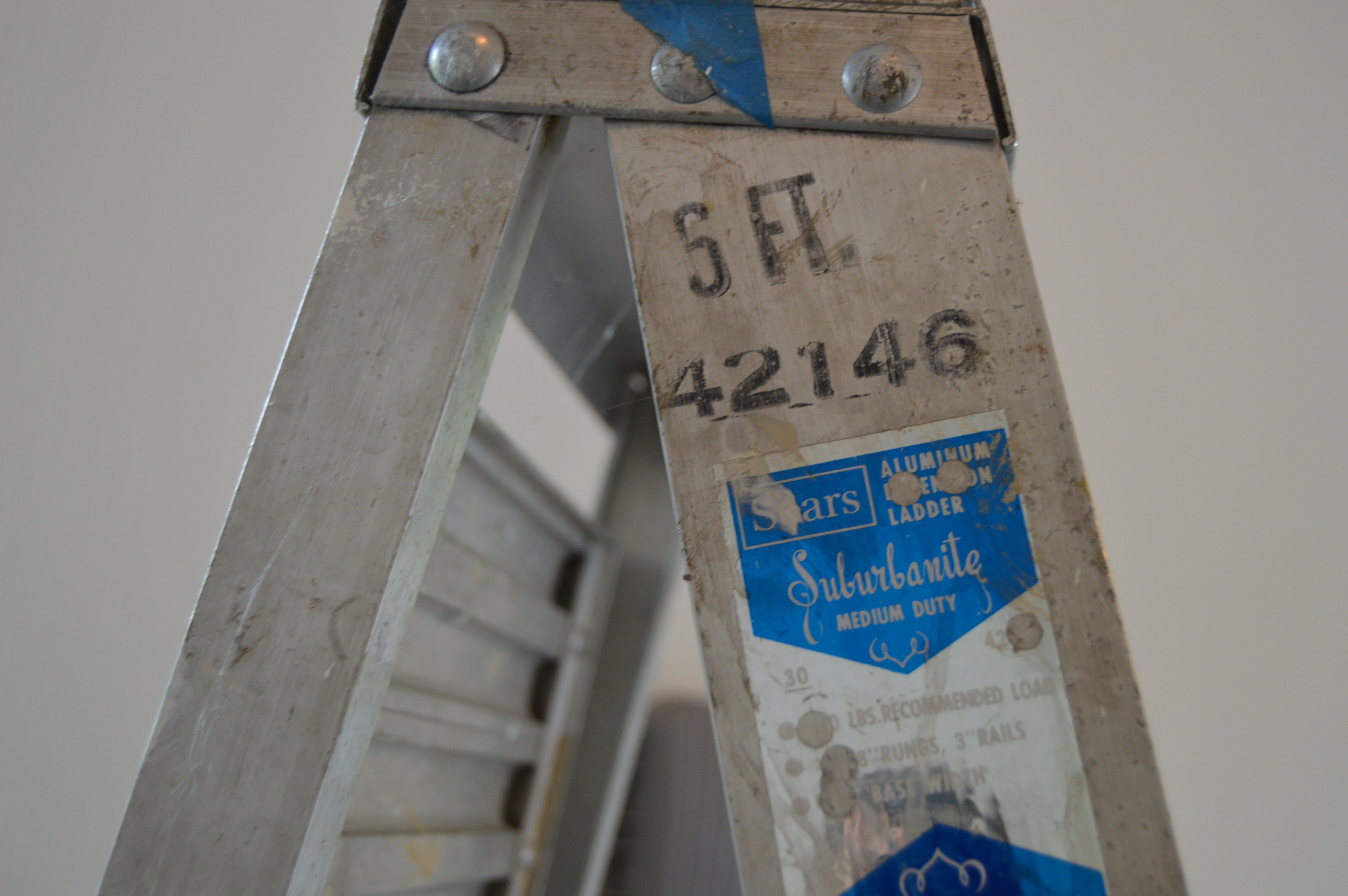 Sears 6' Aluminum Step Ladder and Werner Adjustable Extension Ladder