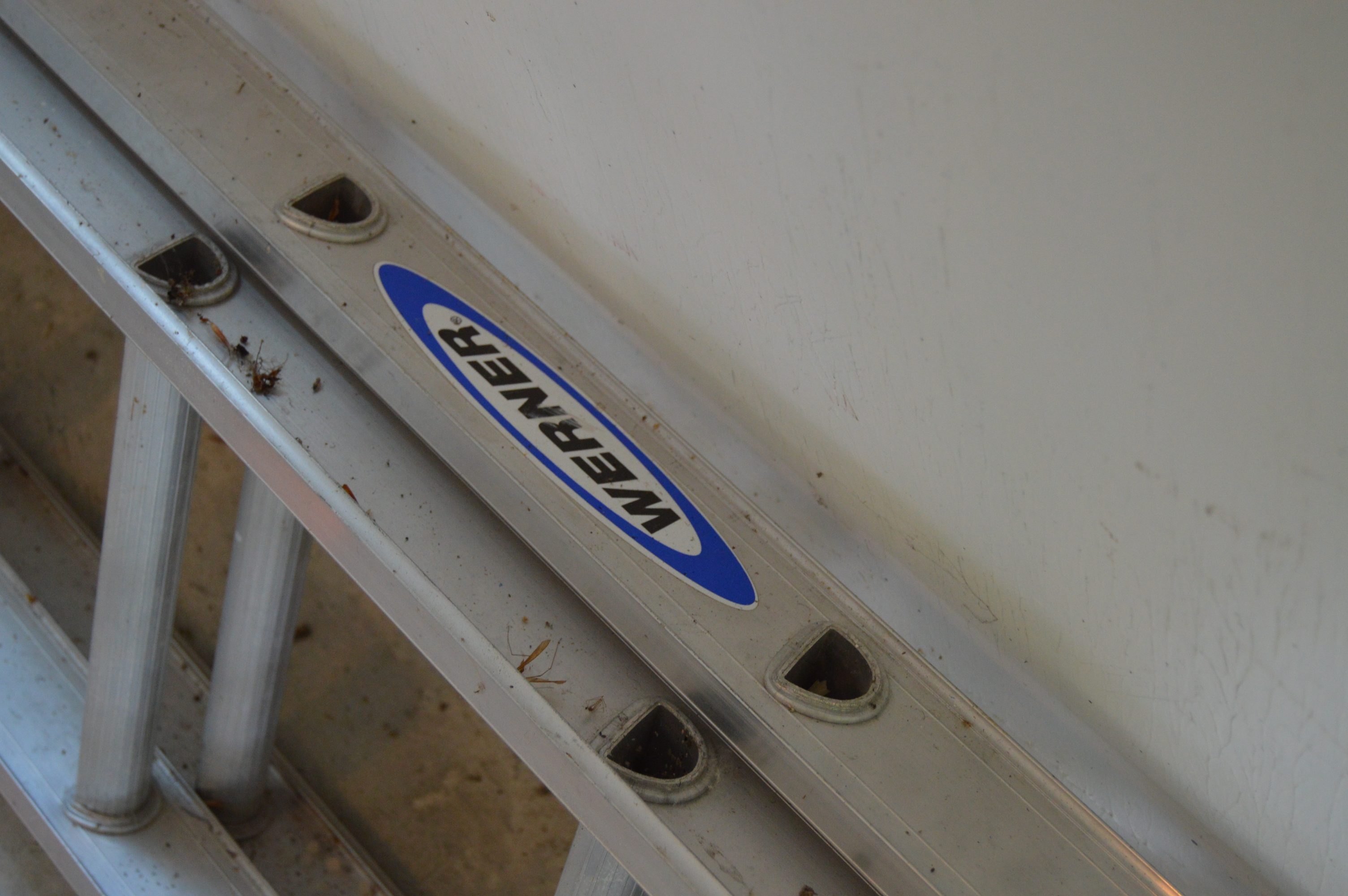 Sears 6' Aluminum Step Ladder and Werner Adjustable Extension Ladder