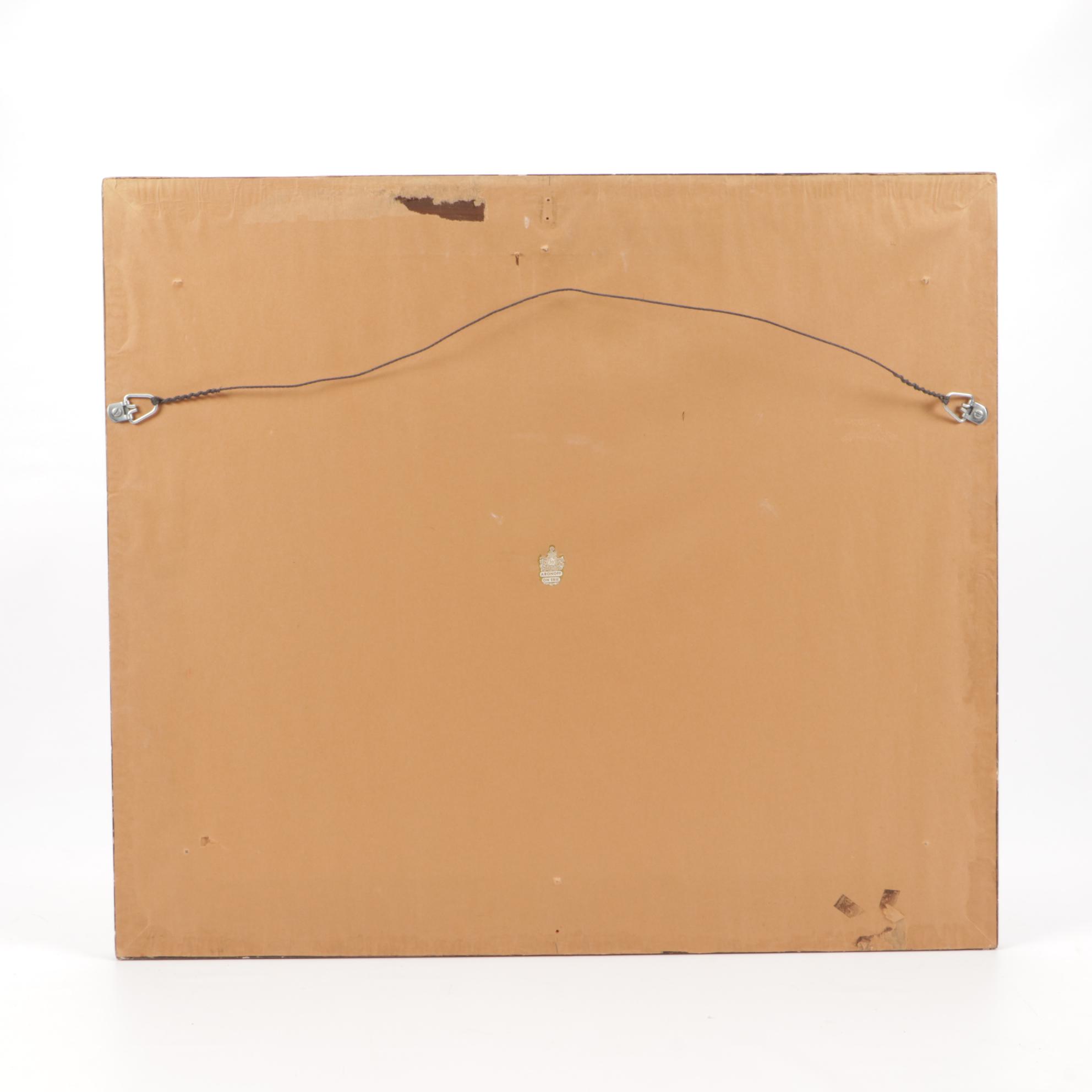 Antique Photogravure after Adrien Moreau "La Bonne Aventure"