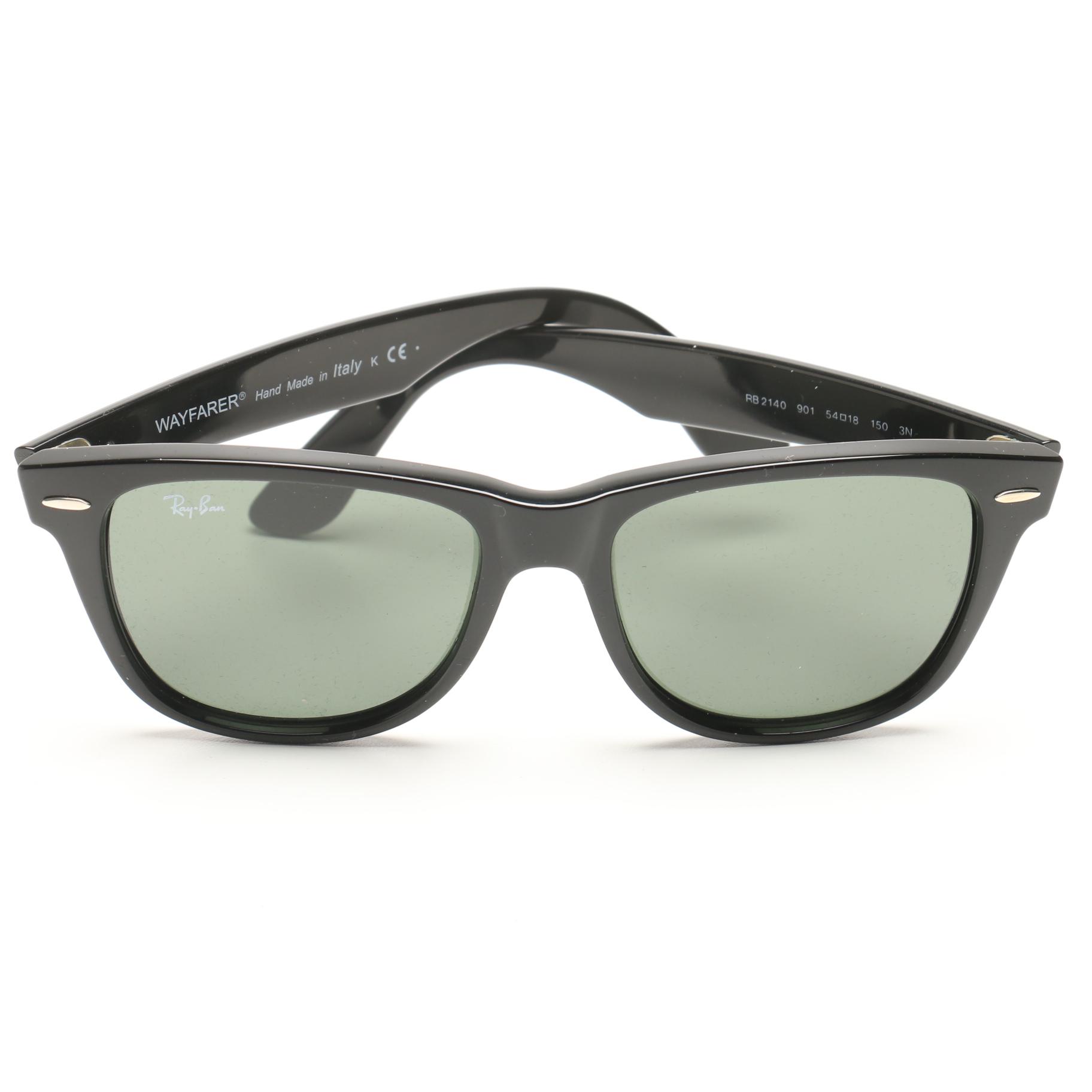 Ray-Ban Black Wayfarer Sunglasses