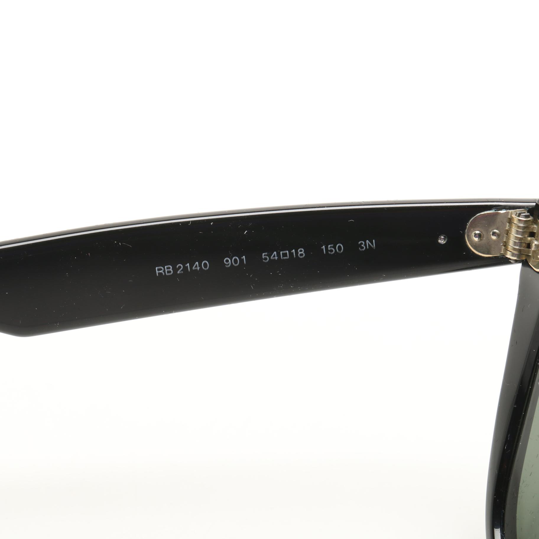 Ray-Ban Black Wayfarer Sunglasses