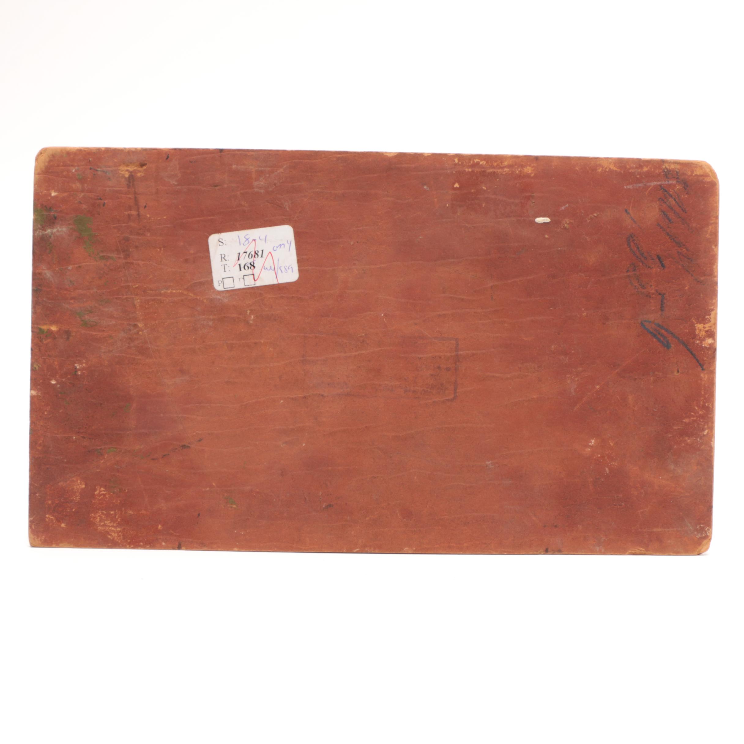 Samarjay G. 1899 Hunting Genre Oil Painting