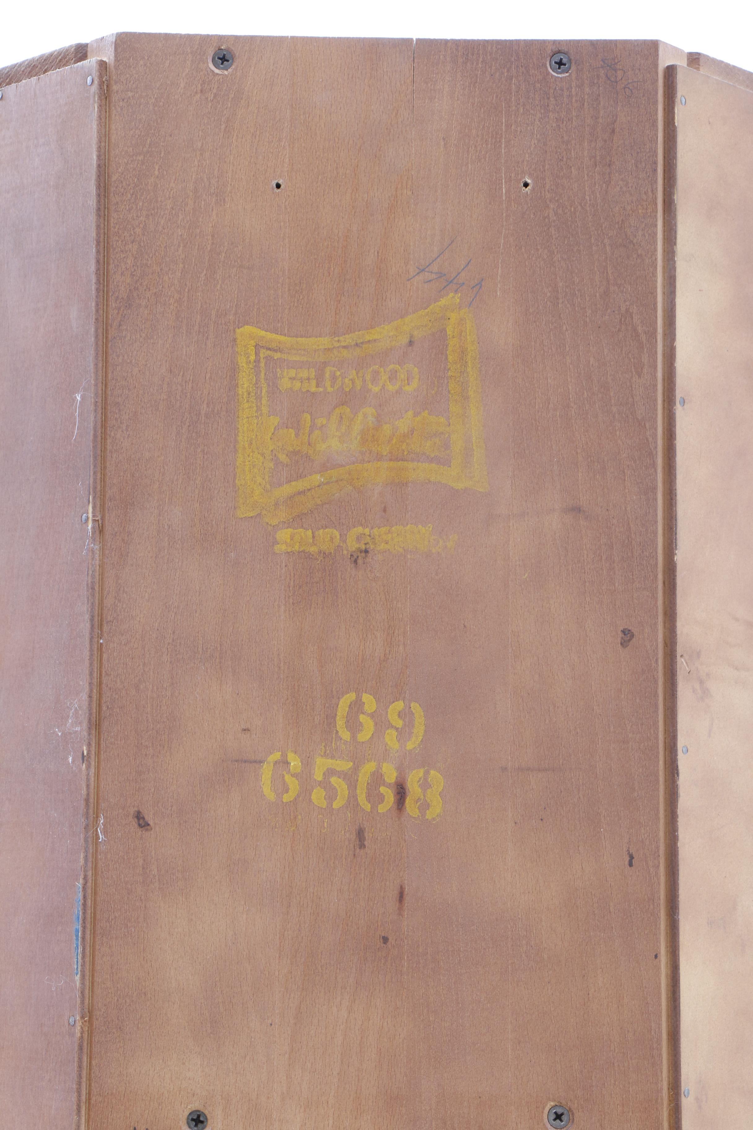 Cherry Corner China Cabinet by Willett