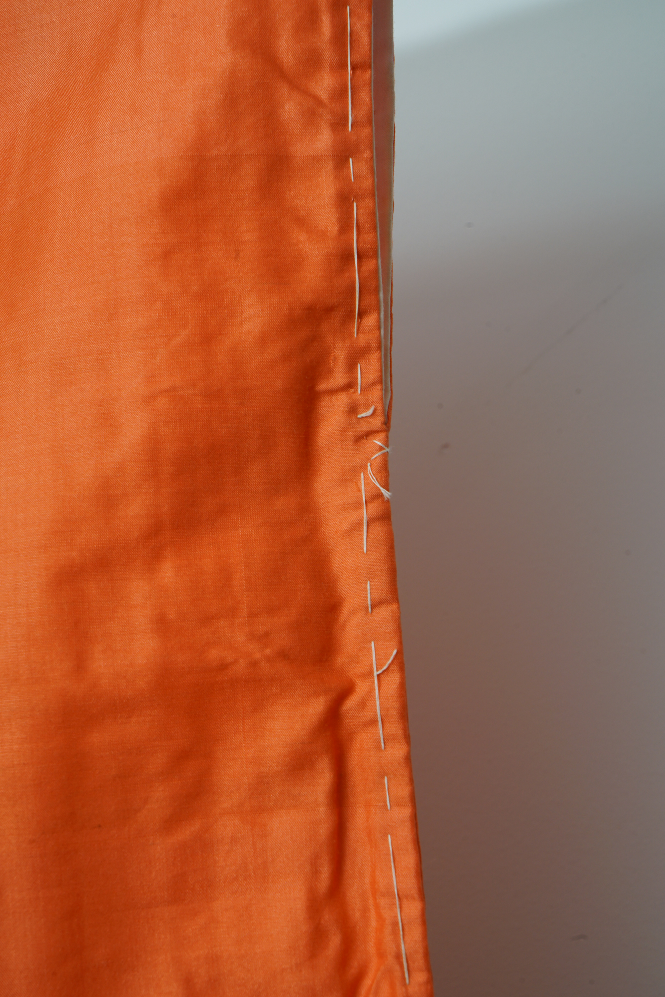 Circa 1935 Vintage Japanese Handwoven Ikat Silk Kimono